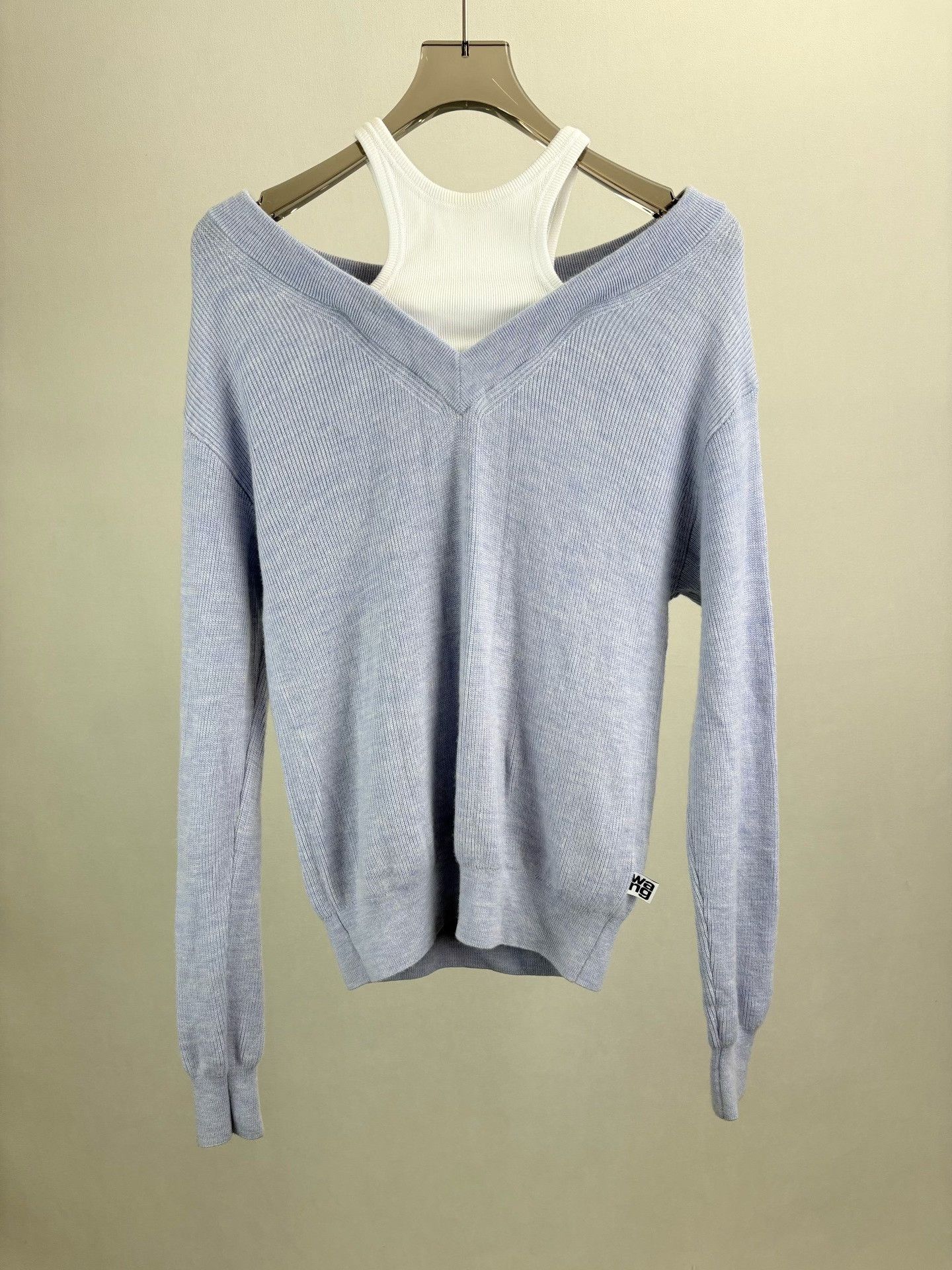 Alexander Wang Alexander Wang Layered Merino Wool Sweater S Size S / US 4 / IT 40 - 2 Thumbnail