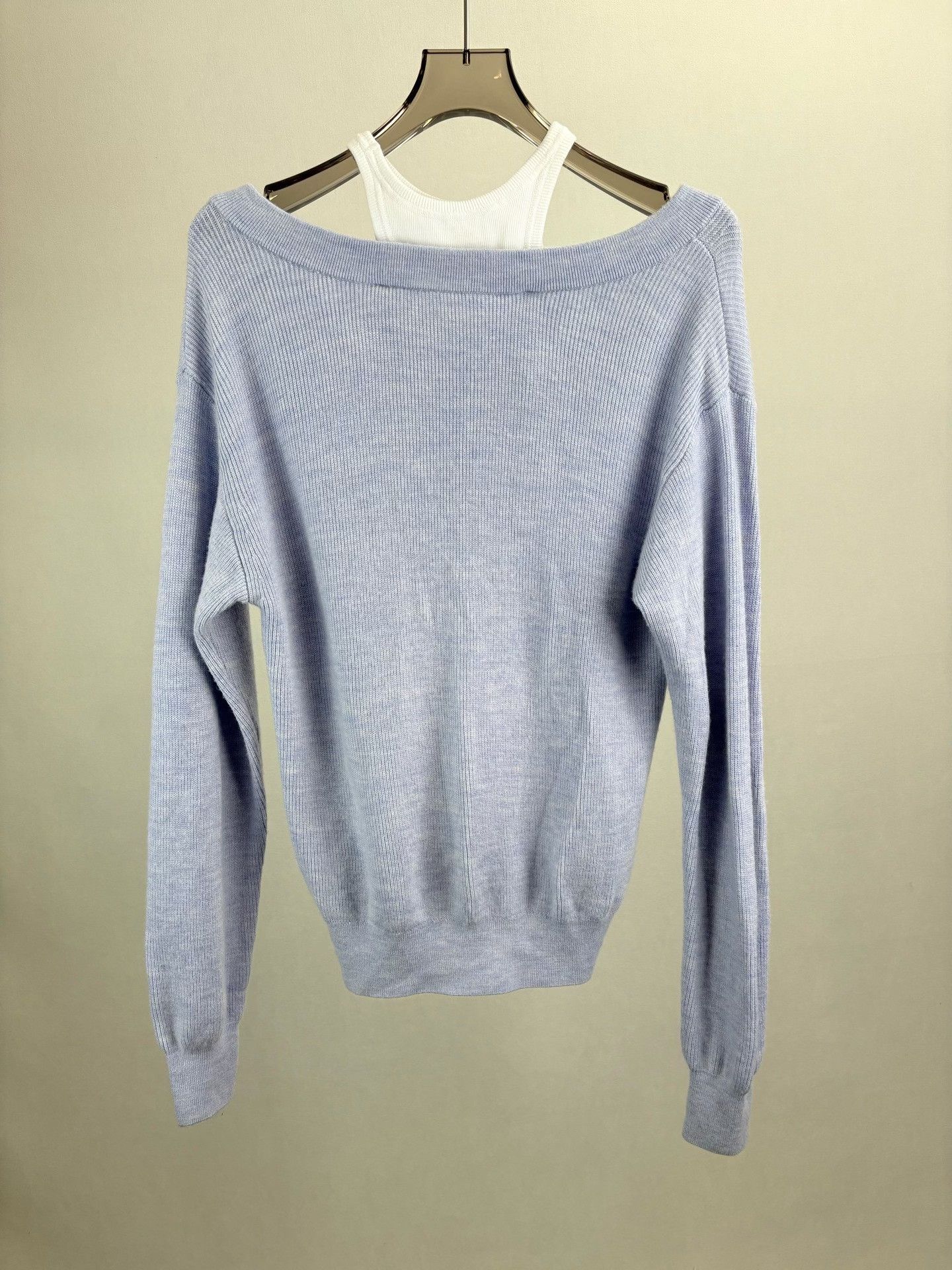 Alexander Wang Alexander Wang Layered Merino Wool Sweater S Size S / US 4 / IT 40 - 3 Thumbnail
