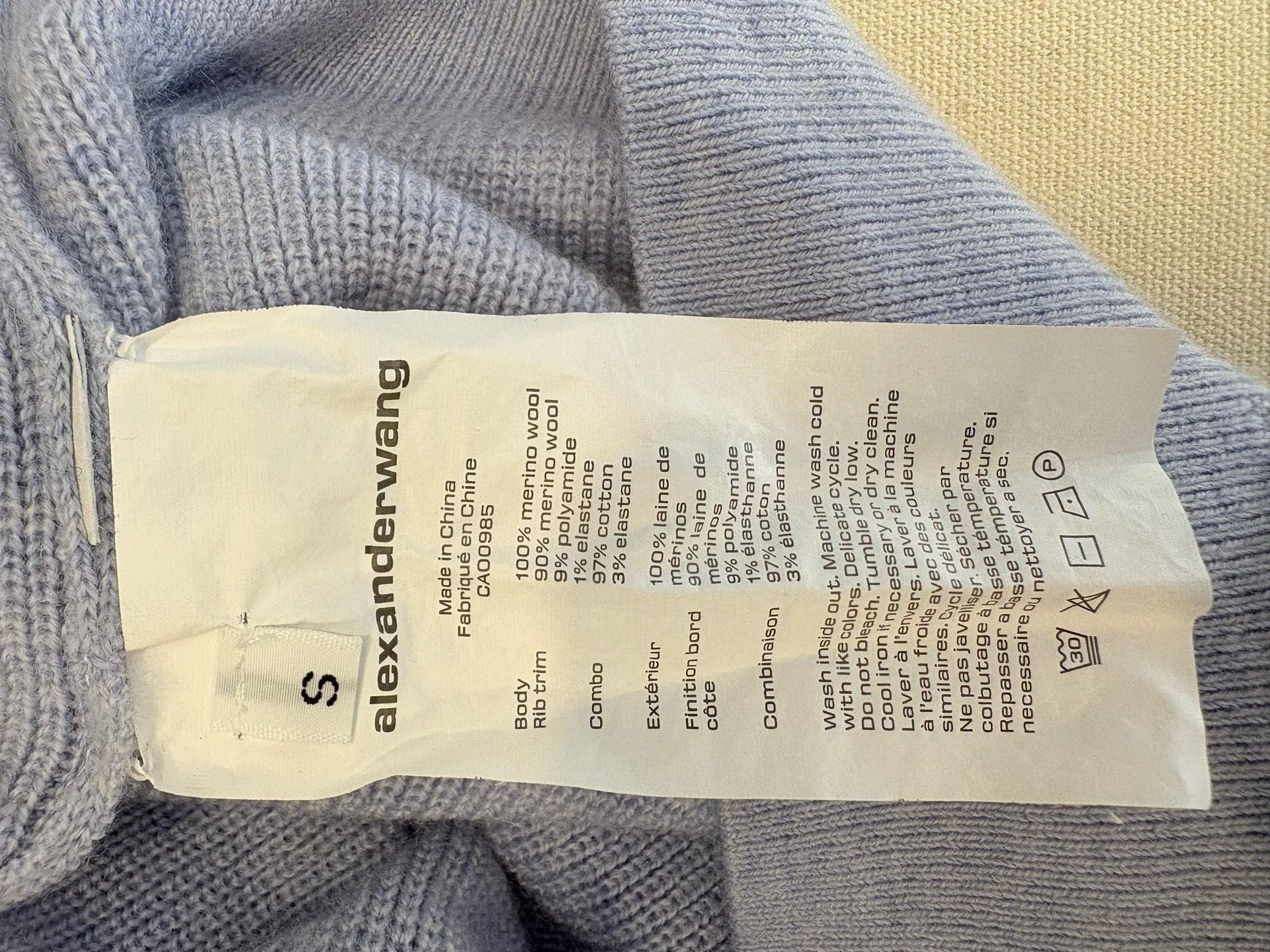 Alexander Wang Alexander Wang Layered Merino Wool Sweater S Size S / US 4 / IT 40 - 6 Thumbnail