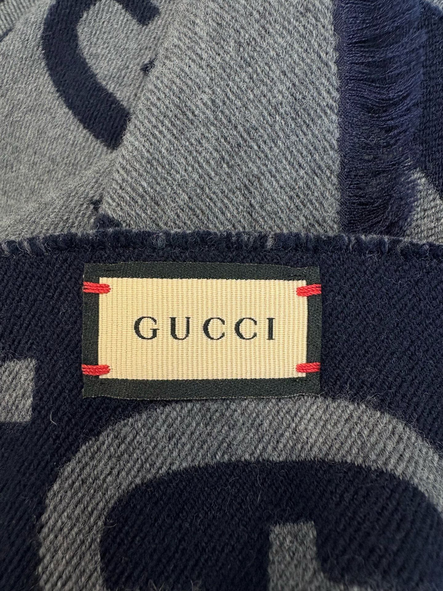 Gucci Gucci GG Monogram Wool Scarf ONE SIZE Size ONE SIZE - 5 Thumbnail
