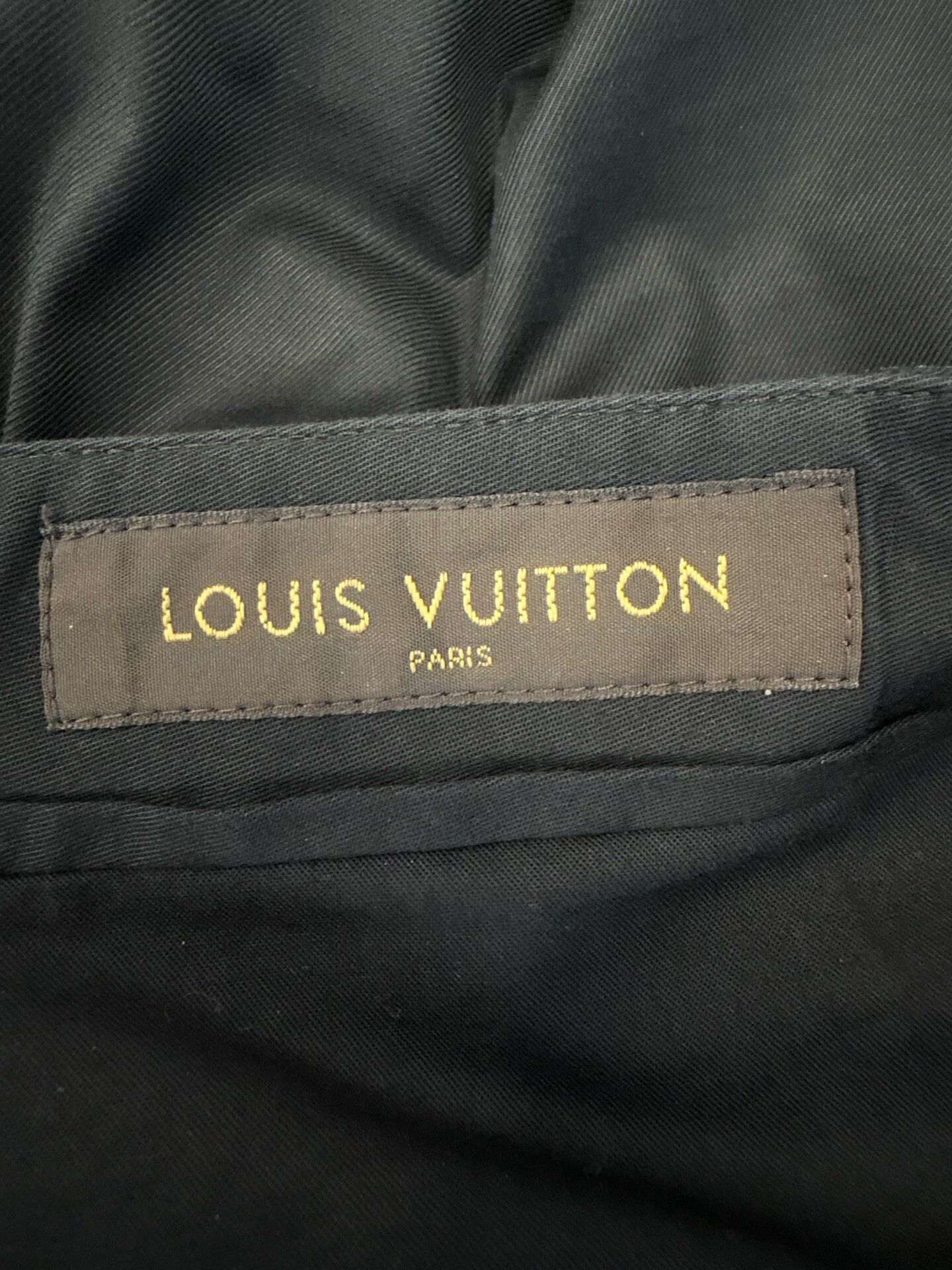 Louis Vuitton Louis Vuitton Leather Patch Denim Pants Size 48 Size US 32 / EU 48 - 5 Thumbnail
