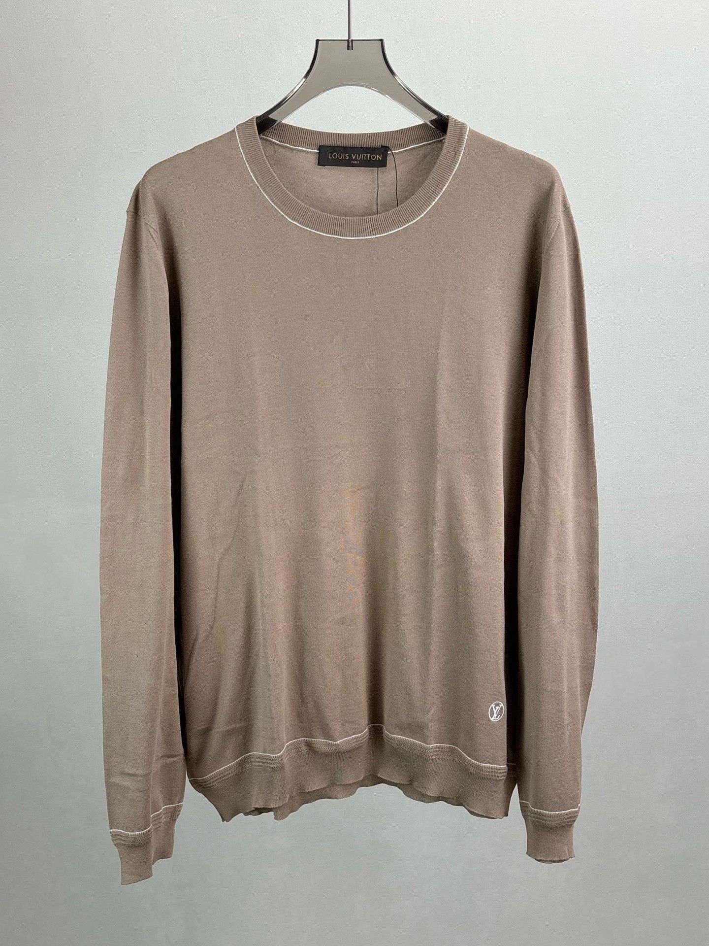 Louis Vuitton Louis Vuitton Embroidered Logo Knit Sweater XXL Size US XXL / EU 58 / 5 - 2 Thumbnail