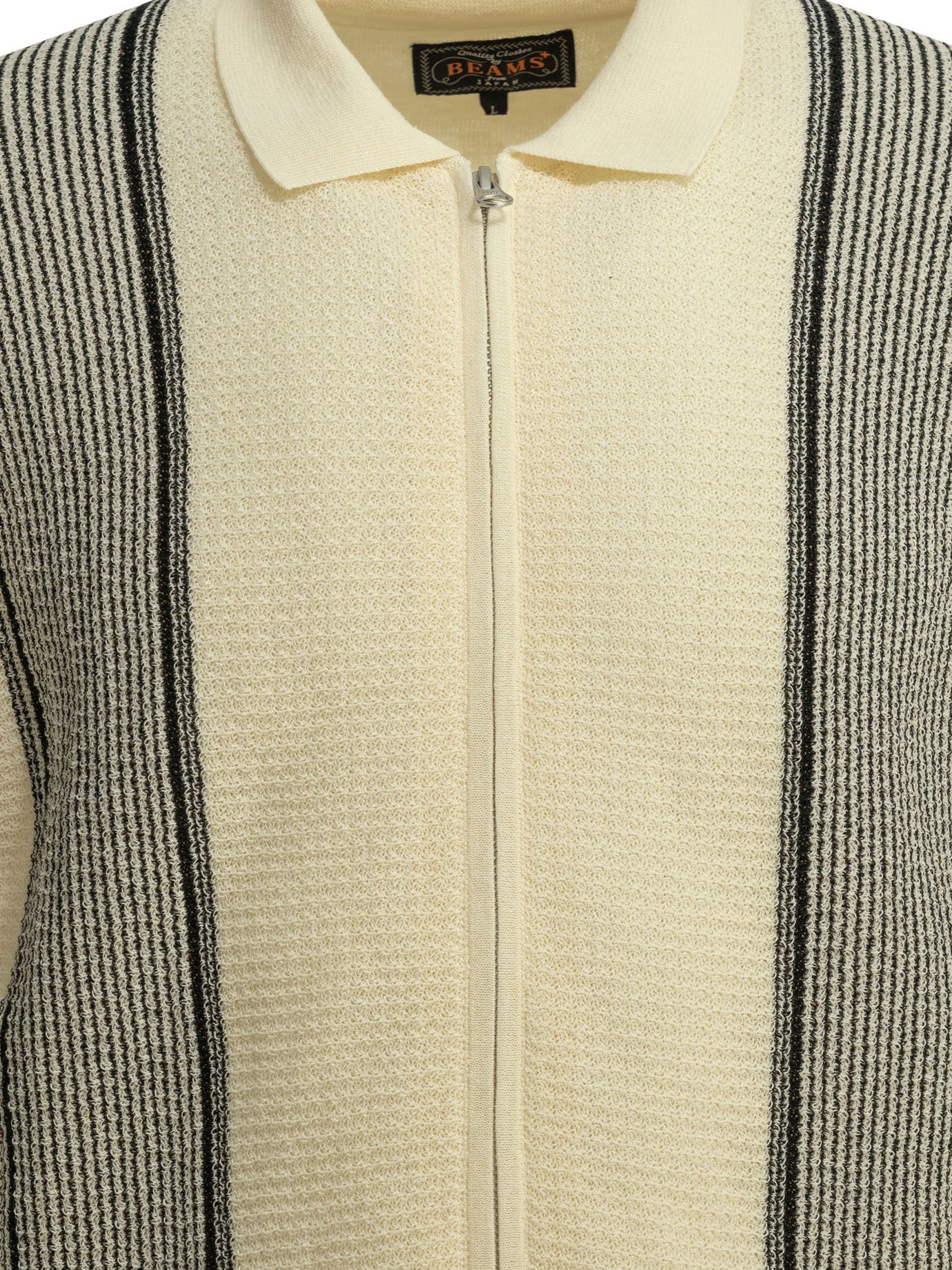 Beams Plus Beams Plus Textured Knit Zipper Polo Shirt tag size XL Men - USA Duties Paid Size US XL / EU 56 / 4 - 3 Thumbnail