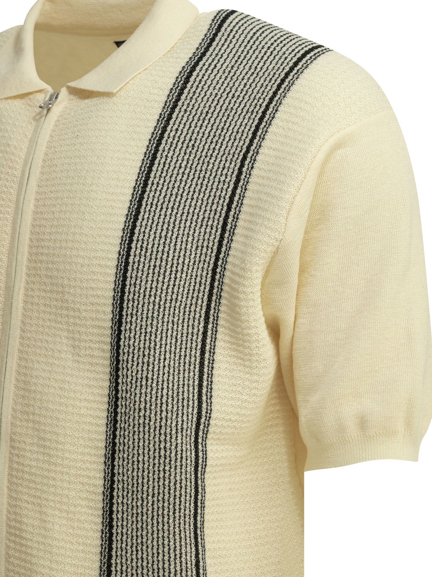 Beams Plus Beams Plus Textured Knit Zipper Polo Shirt tag size XL Men - USA Duties Paid Size US XL / EU 56 / 4 - 4 Thumbnail