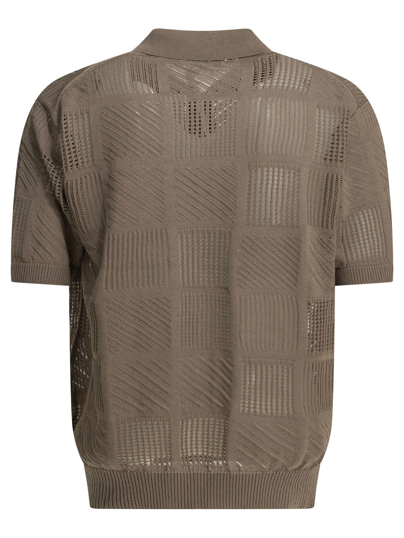 Beams Plus Beams Plus Textured Knit Button-Down Polo Shirt tag size XL Men - USA Duties Paid Size US XL / EU 56 / 4 - 2 Thumbnail