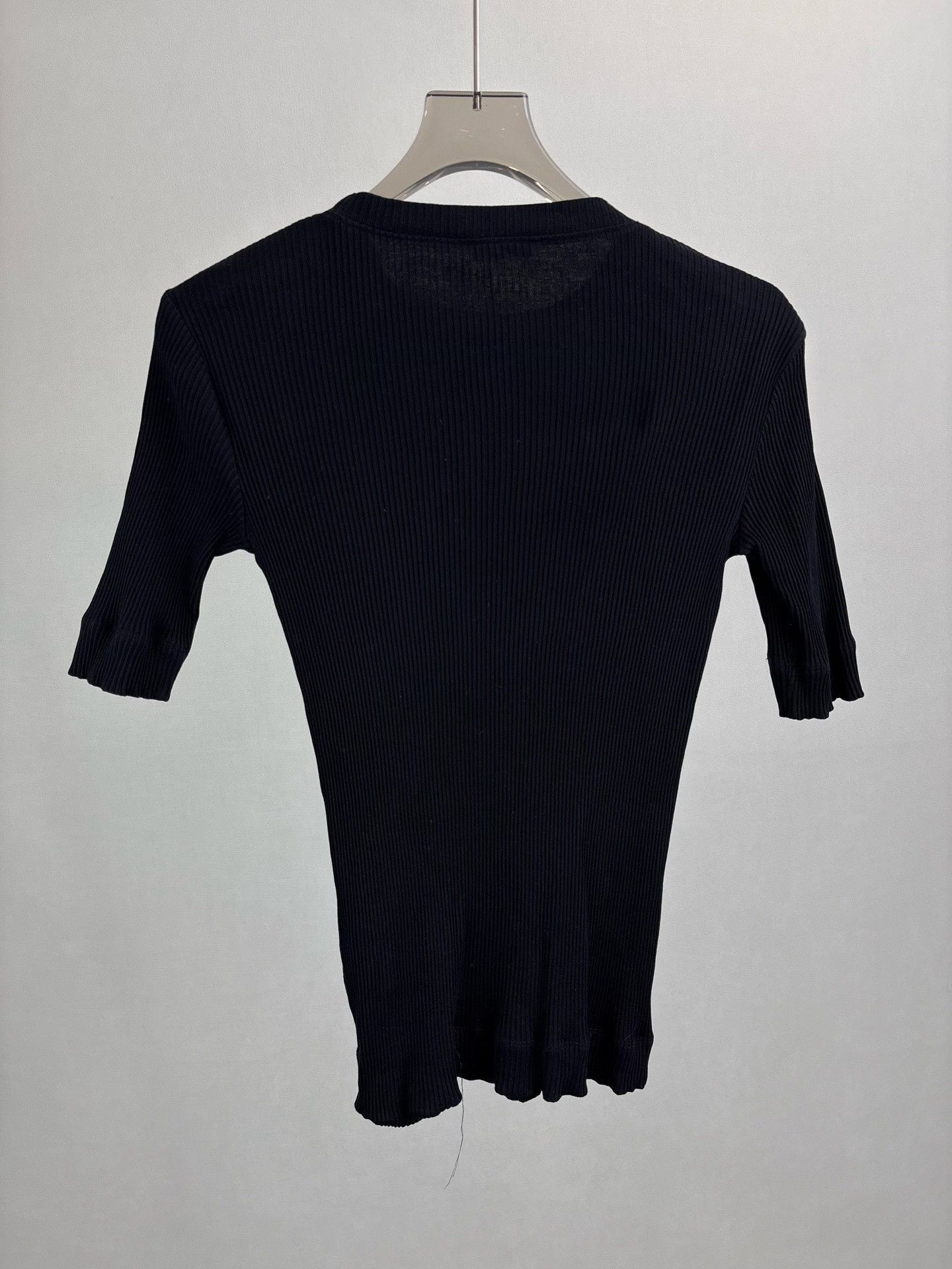 Brunello Cucinelli Brunello Cucinelli Ribbed Shoulder Button Knit M Size M / US 6-8 / IT 42-44 - 3 Thumbnail