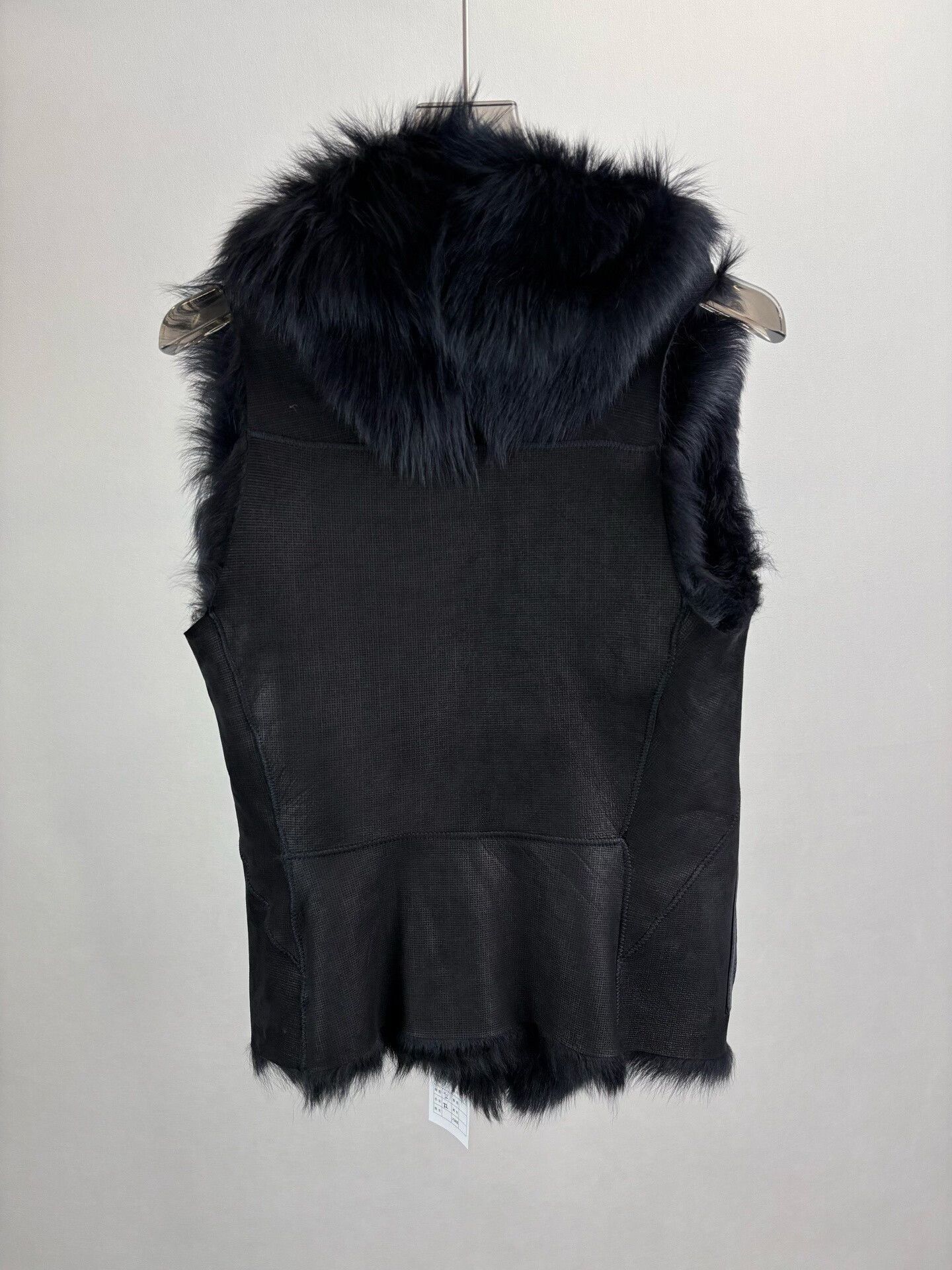 Karl Donoghue Karl Donoghue Shearling Fur Trim Vest US 6 Size M / US 6-8 / IT 42-44 - 3 Thumbnail