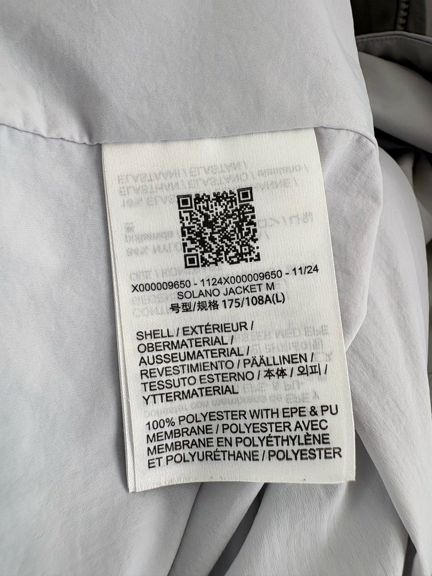Arc'teryx Arc'teryx Gray Solano Softshell Jacket Size L Size US L / EU 52-54 / 3 - 6 Thumbnail