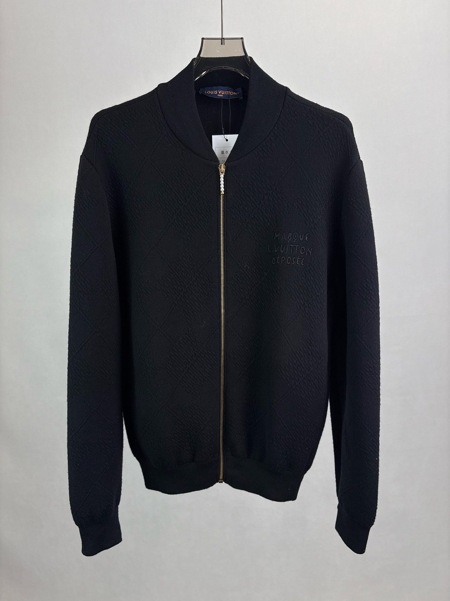 Louis Vuitton Louis Vuitton Pearl Zipper Knit Jacket Size M Size US M / EU 48-50 / 2 - 2 Thumbnail
