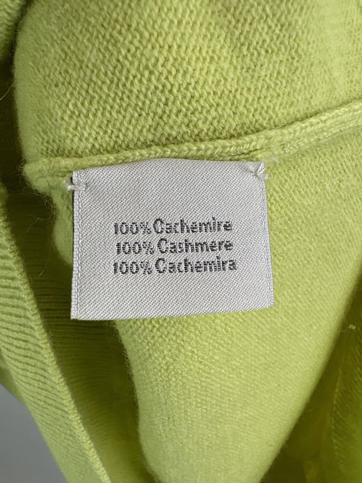 Hermes Hermes 100% Cashmere V-Neck Sweater XXL Size US XXL / EU 58 / 5 - 5 Thumbnail