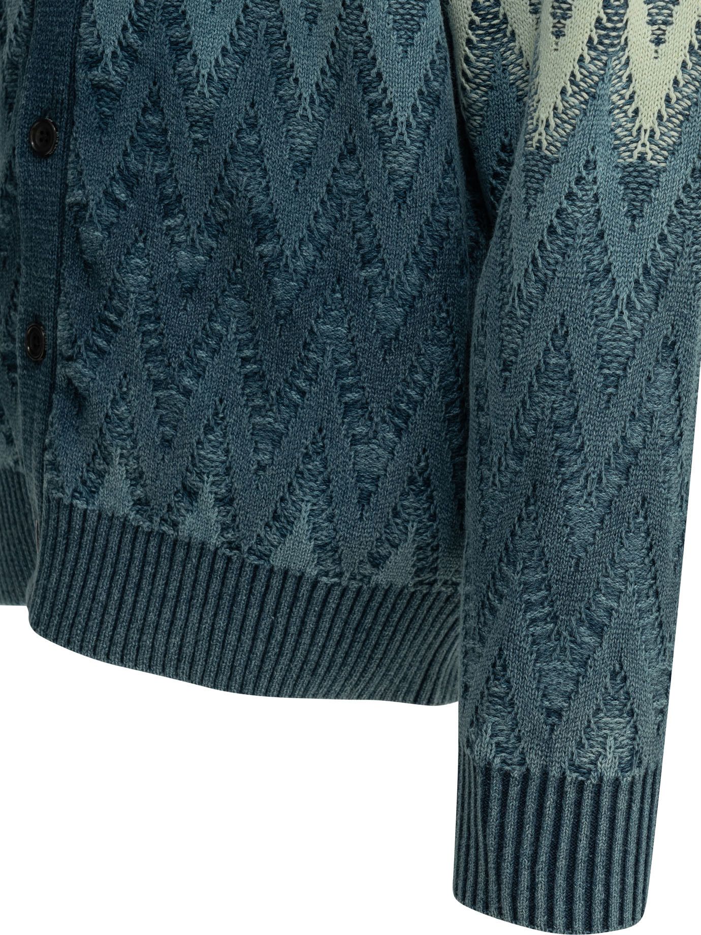 Beams Plus Beams Plus Indigo Yarn Cardigan tag size XL Men - USA Duties Paid Size US XL / EU 56 / 4 - 3 Thumbnail