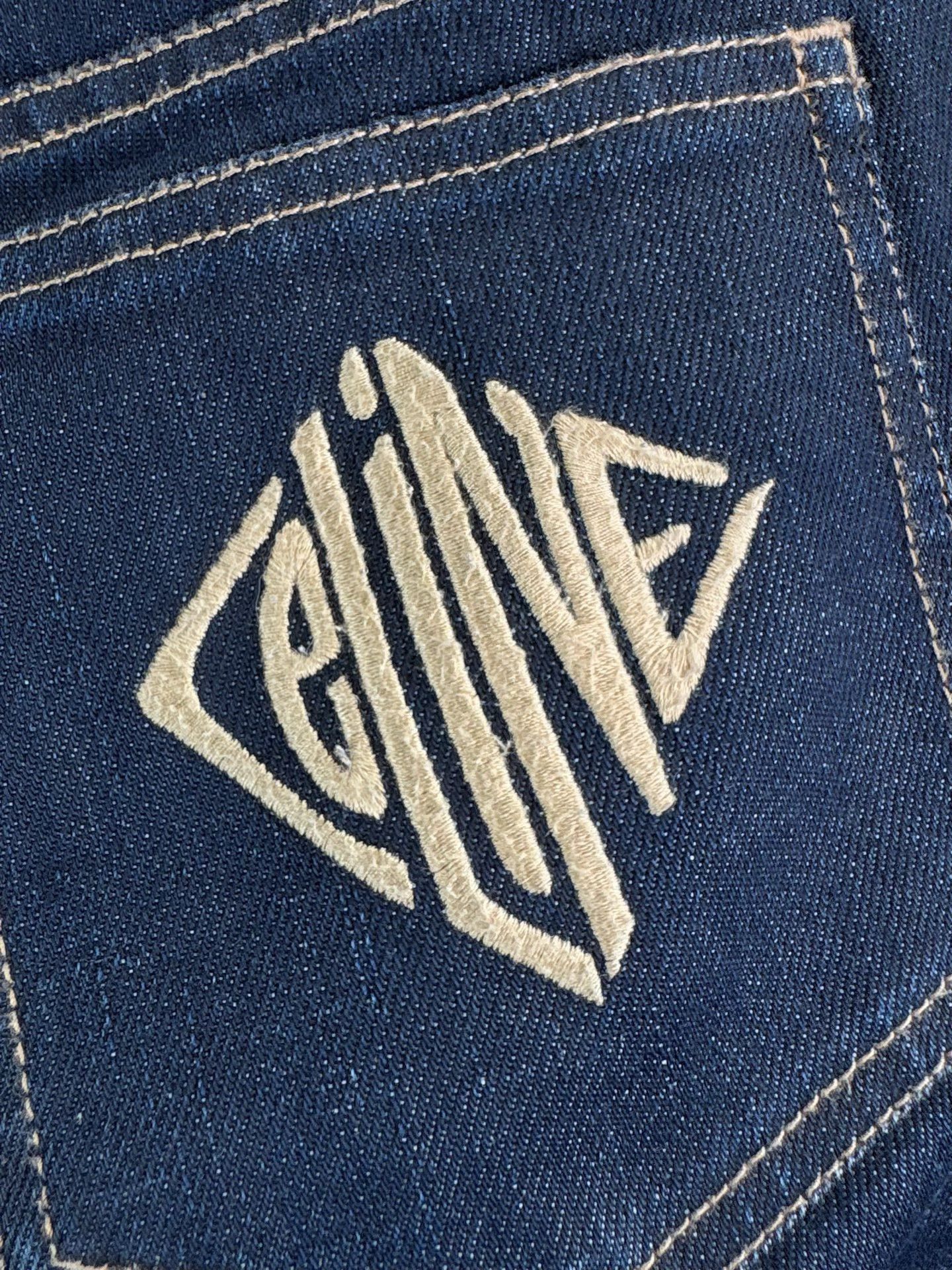 Celine Celine Embroidered Logo Denim Jeans 38 Size 27" / US 4 / IT 40 - 5 Thumbnail
