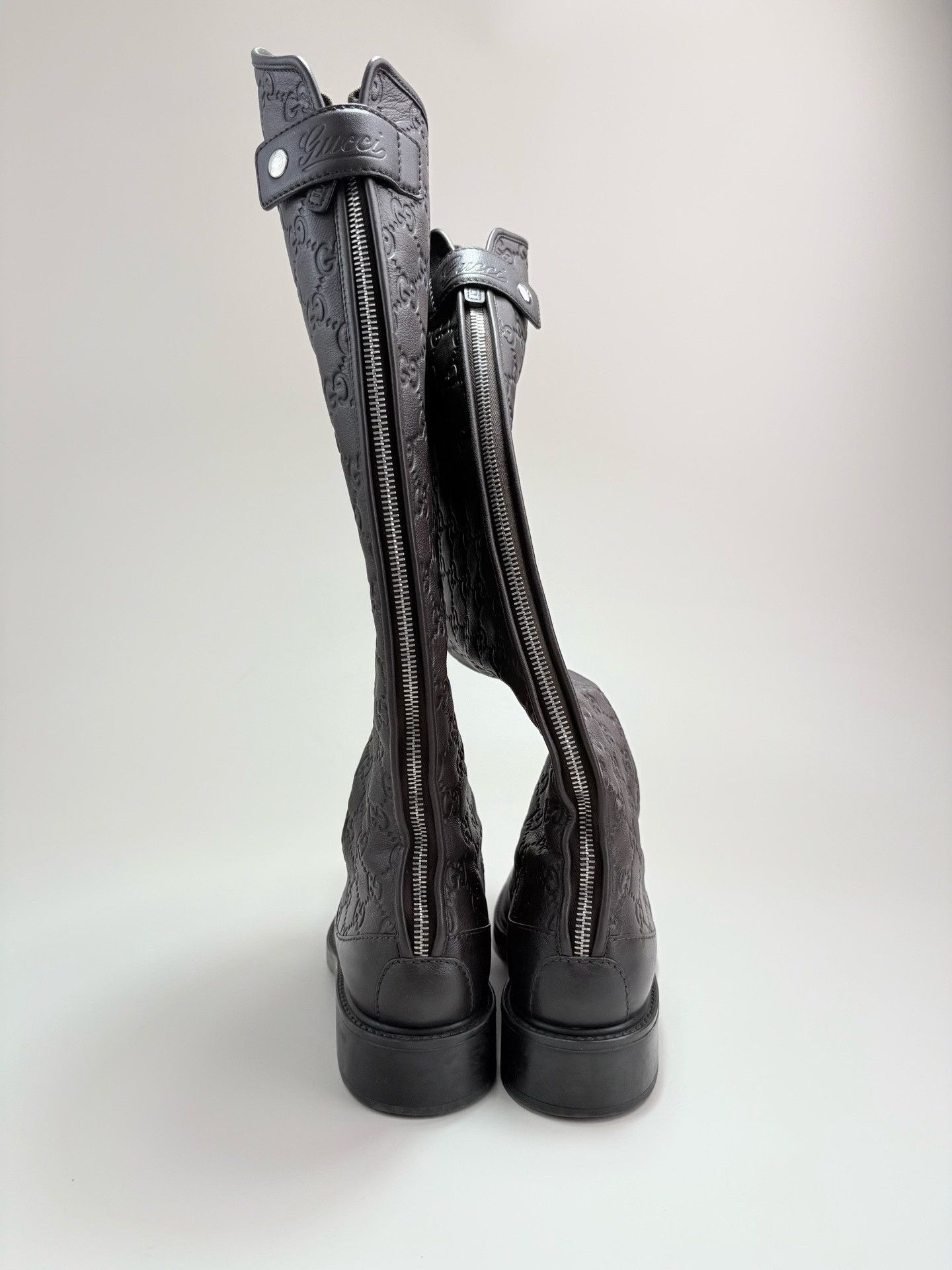 Gucci Gucci Guccissima Leather Tall Boots 35.5 Size US 5.5 / IT 35.5 - 4 Thumbnail