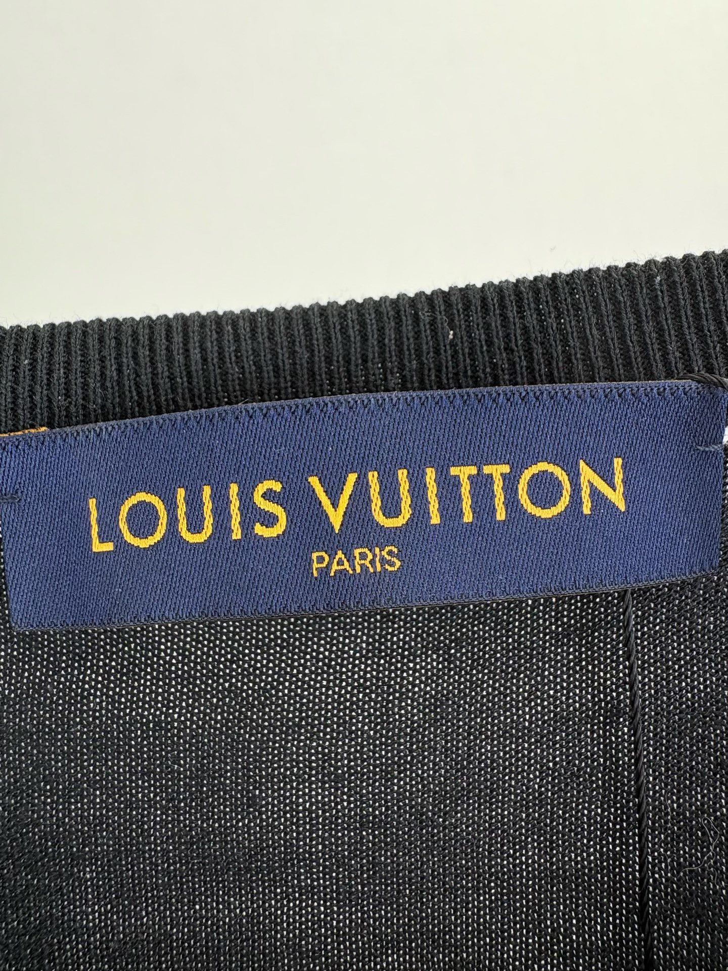 Louis Vuitton Louis Vuitton Embroidered Logo Knit Sweater XXL Size US XXL / EU 58 / 5 - 4 Thumbnail