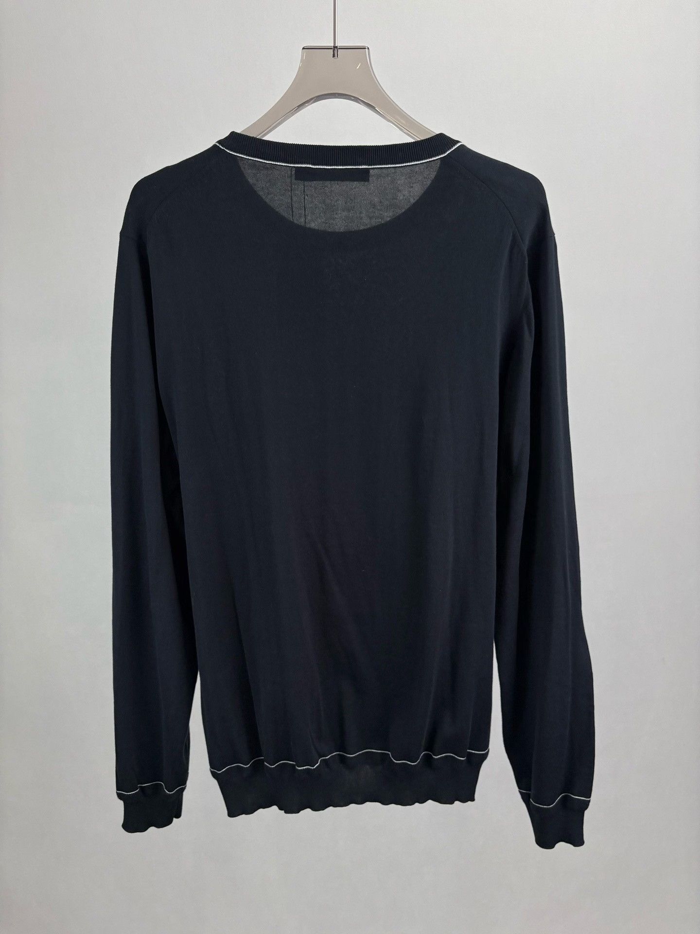 Louis Vuitton Louis Vuitton Embroidered Logo Knit Sweater XXL Size US XXL / EU 58 / 5 - 3 Thumbnail