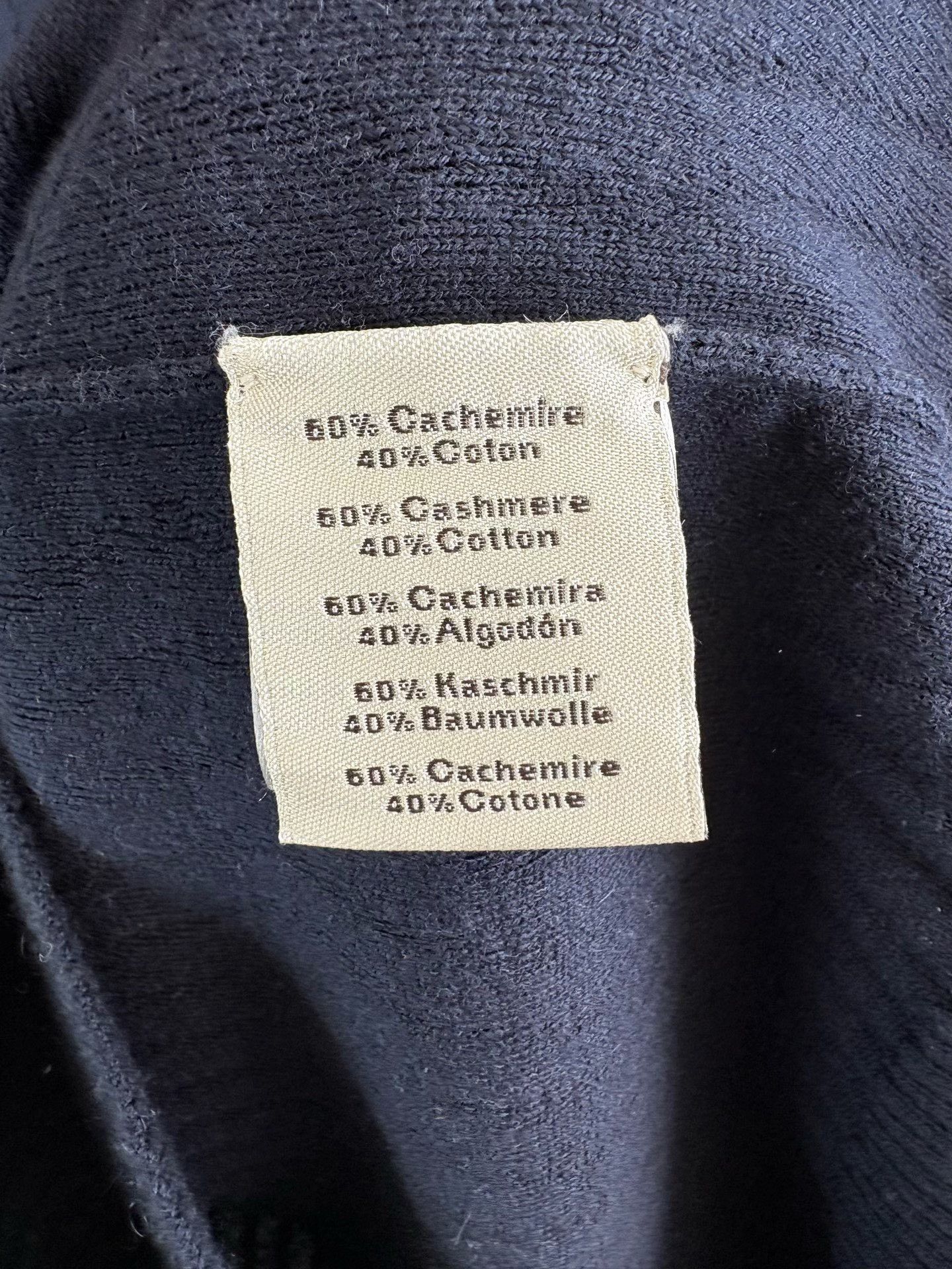 Hermes Hermes Textured Cashmere Blend Knit Sweater XXL Size US XXL / EU 58 / 5 - 5 Thumbnail