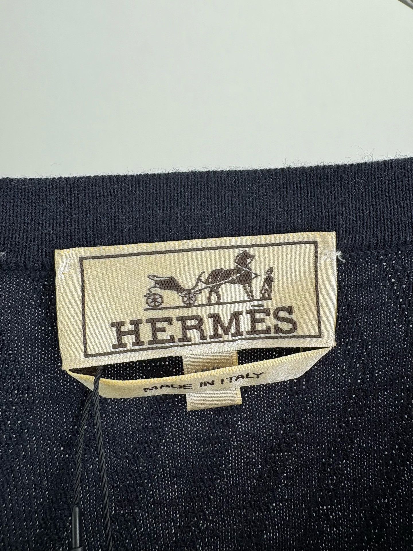Hermes Hermes Textured Cashmere Blend Knit Sweater XXL Size US XXL / EU 58 / 5 - 4 Thumbnail