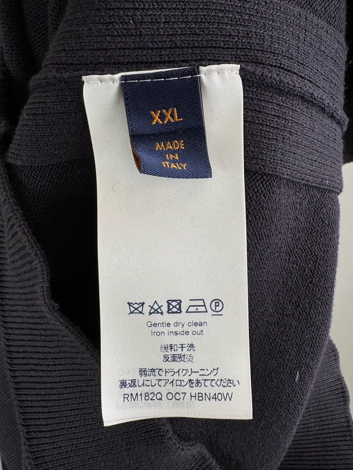 Louis Vuitton Louis Vuitton Flocked Logo Knit Hoodie XXL Size US XXL / EU 58 / 5 - 6 Thumbnail