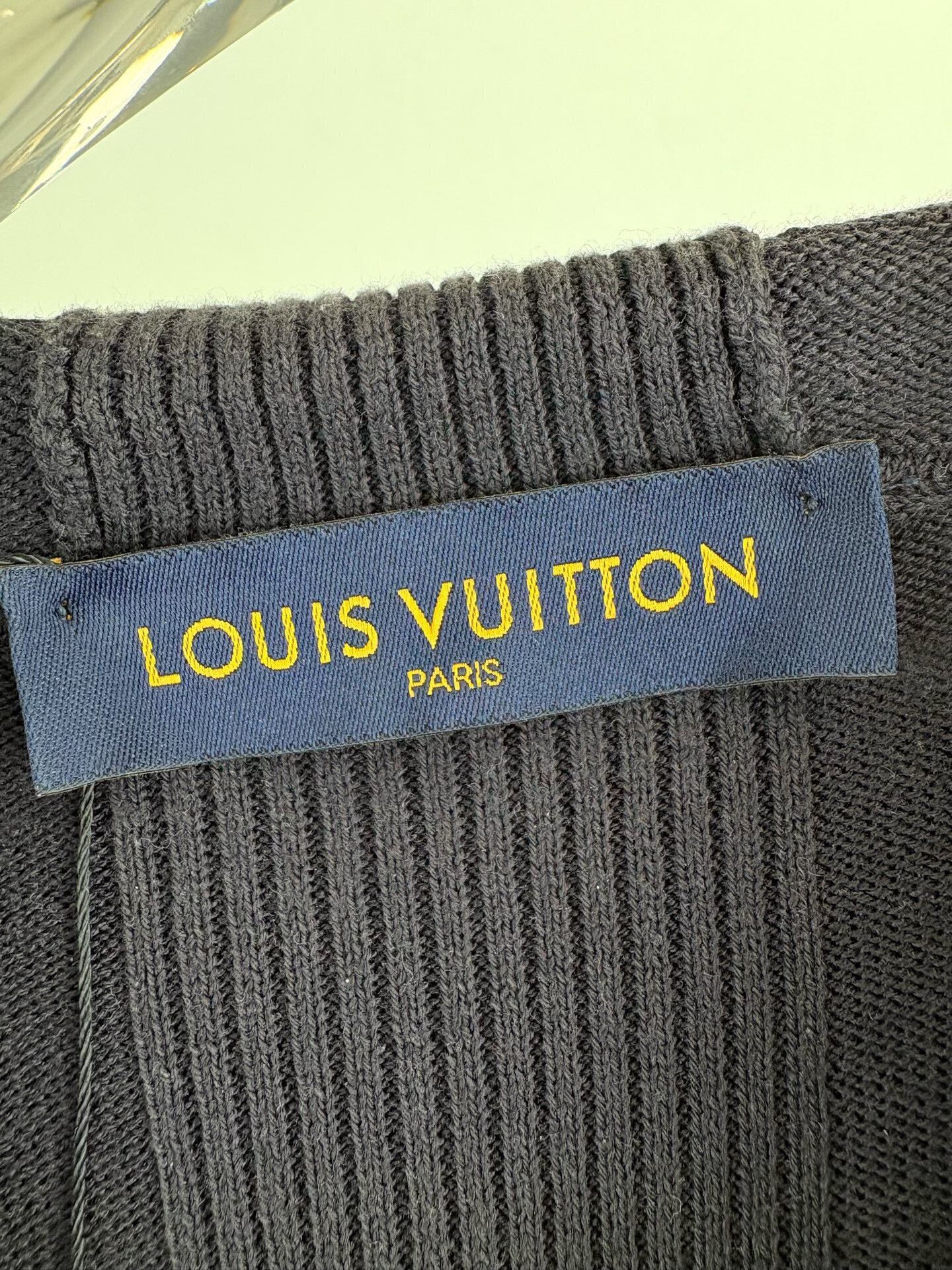 Louis Vuitton Louis Vuitton Flocked Logo Knit Hoodie XXL Size US XXL / EU 58 / 5 - 5 Thumbnail