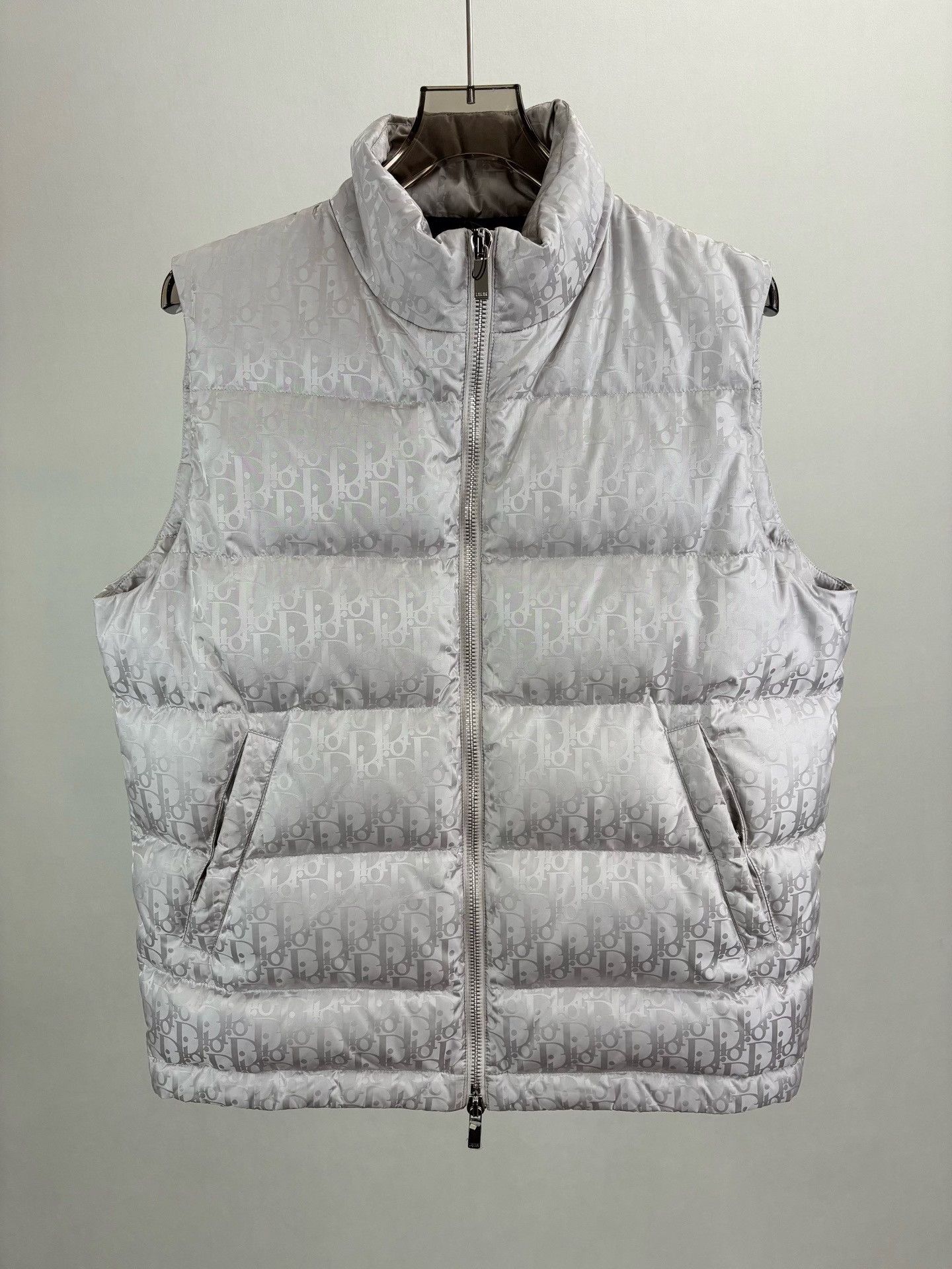 Dior Dior Oblique Monogram Down Vest EU 48 Size US M / EU 48-50 / 2 - 2 Thumbnail