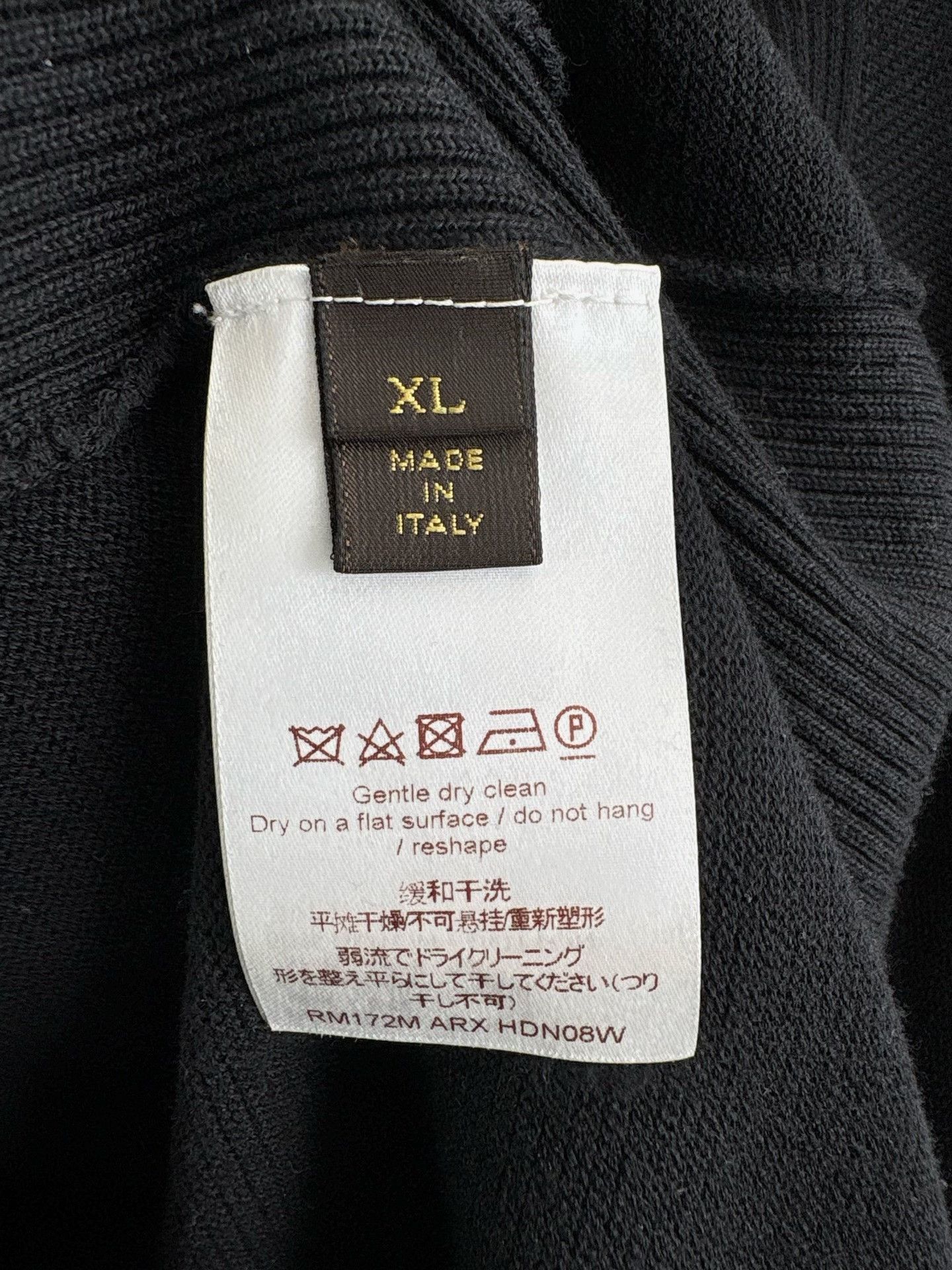 Louis Vuitton Louis Vuitton Metal Logo Knit Sweater XL Size US XL / EU 56 / 4 - 6 Thumbnail