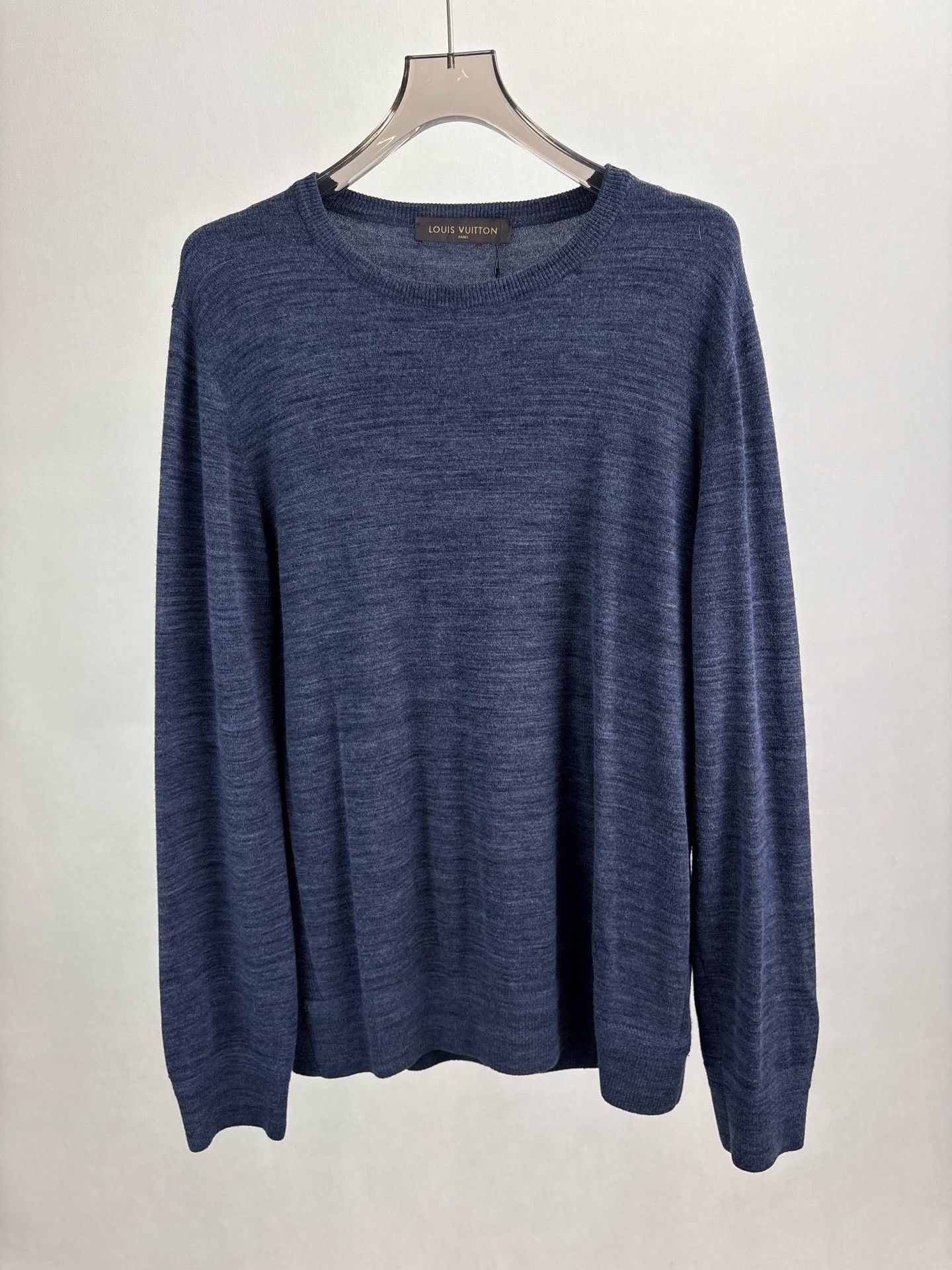 Louis Vuitton Louis Vuitton Navy Wool Knit Sweater XXL Size US XXL / EU 58 / 5 - 2 Thumbnail