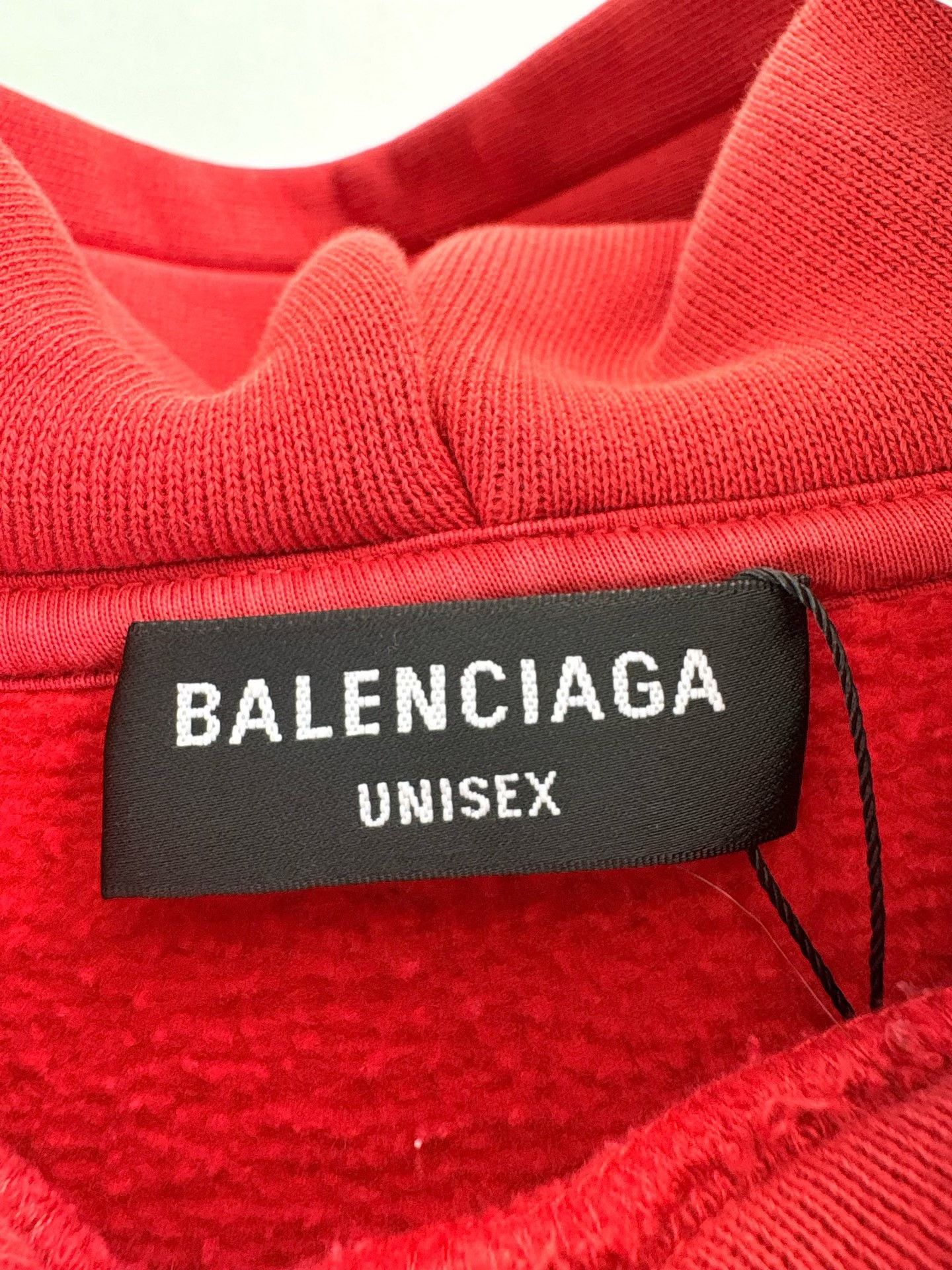 Balenciaga Balenciaga Distressed Scissors Logo Hoodie L Size US L / EU 52-54 / 3 - 5 Thumbnail