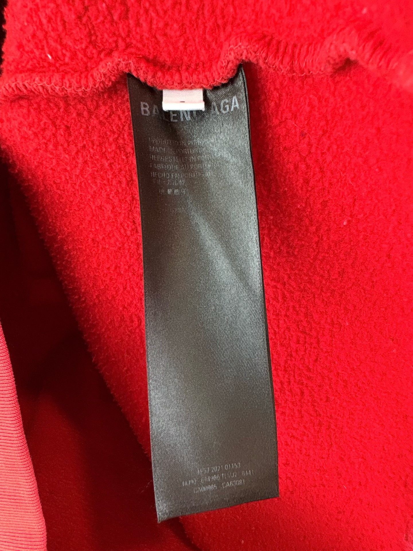 Balenciaga Balenciaga Distressed Scissors Logo Hoodie L Size US L / EU 52-54 / 3 - 6 Thumbnail