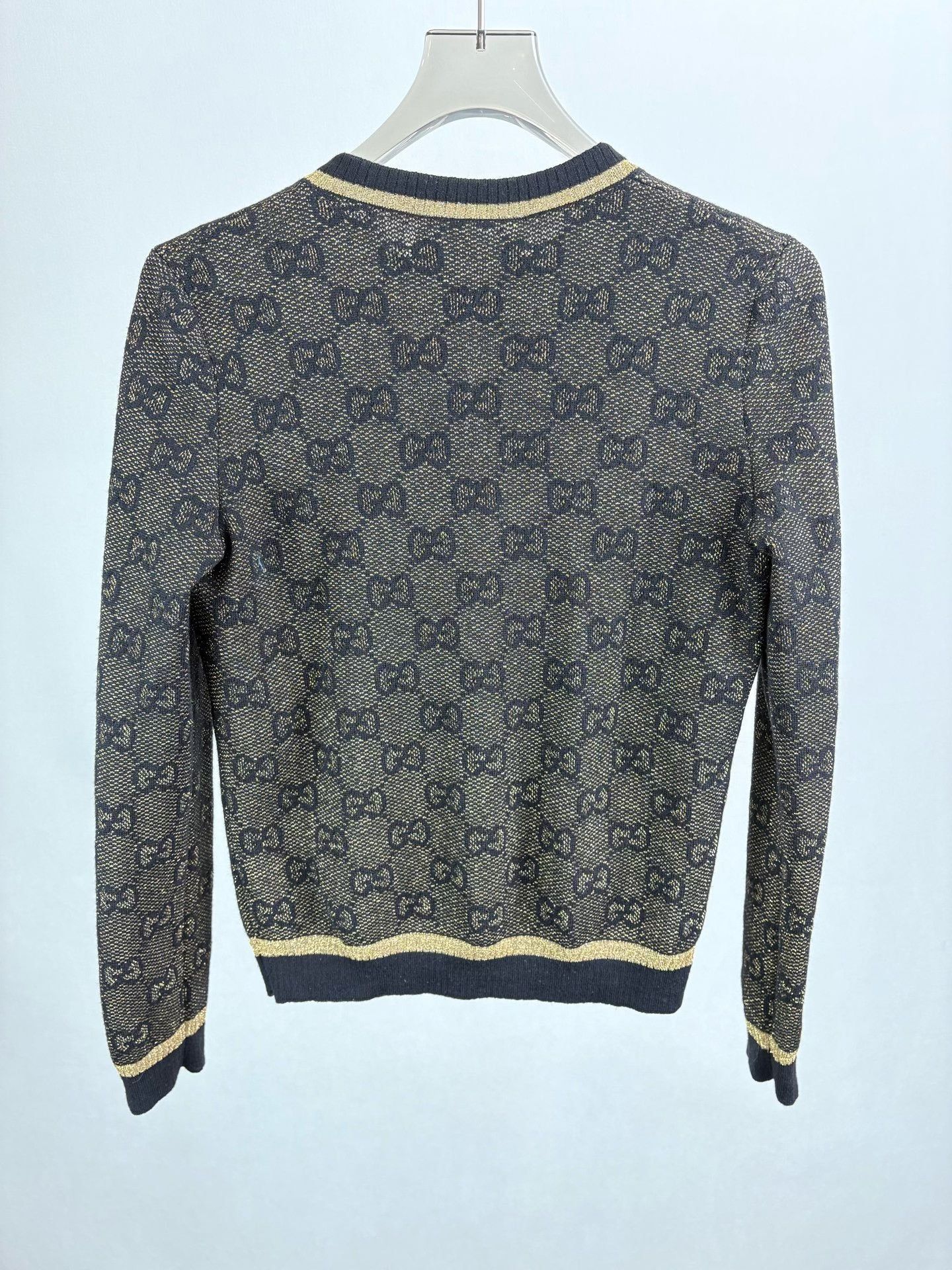 Gucci Gucci Lurex GG Logo Cardigan S Size S / US 4 / IT 40 - 3 Thumbnail