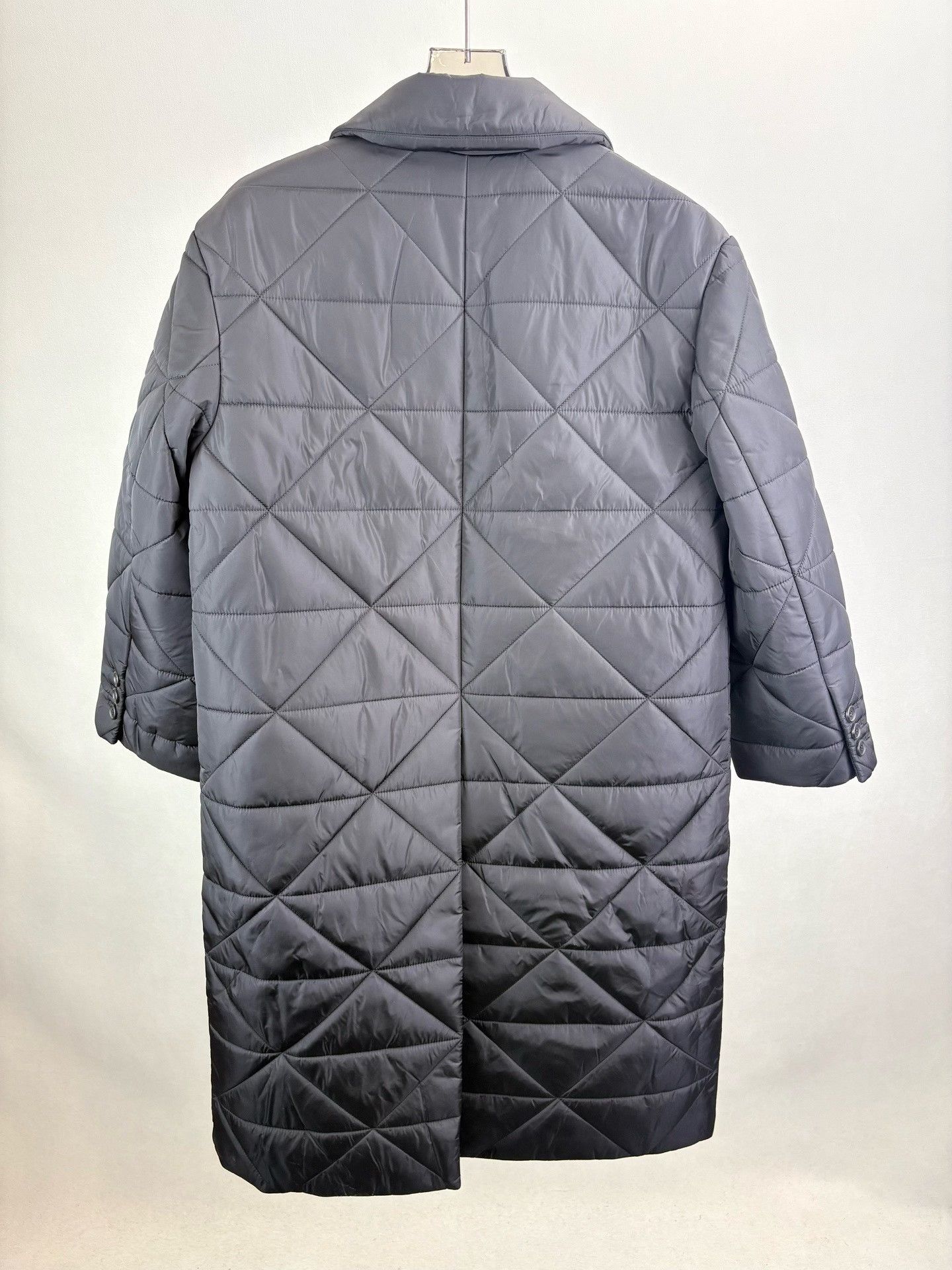 Prada Prada Re-Nylon Triangle Logo Quilted Down Coat 40 Size S / US 4 / IT 40 - 3 Thumbnail
