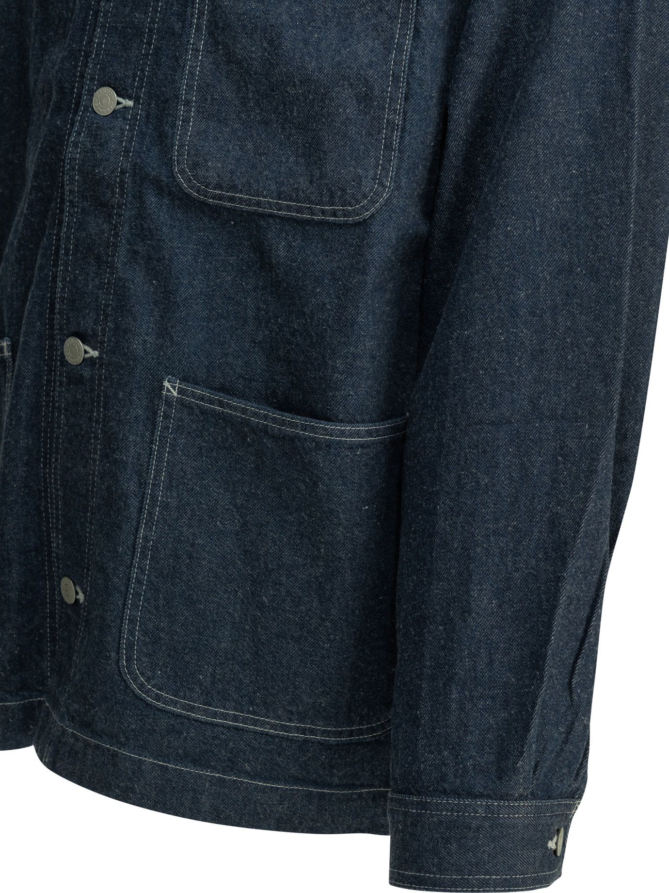 Danton Danton Collarless Denim Jacket tag size 44 Men - USA Duties Paid Size US S / EU 44-46 / 1 - 4 Thumbnail