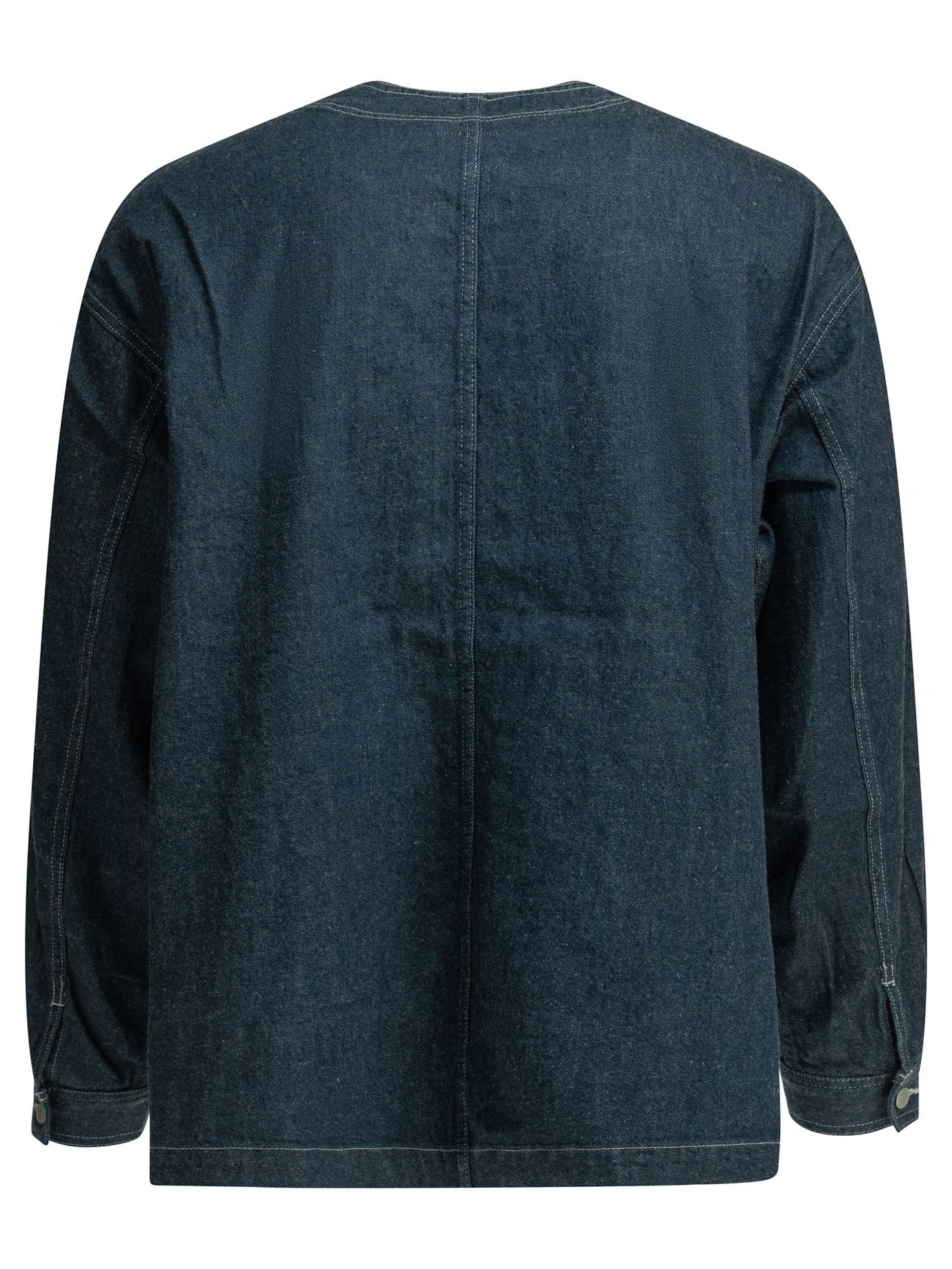 Danton Danton Collarless Denim Jacket tag size 44 Men - USA Duties Paid Size US S / EU 44-46 / 1 - 2 Thumbnail