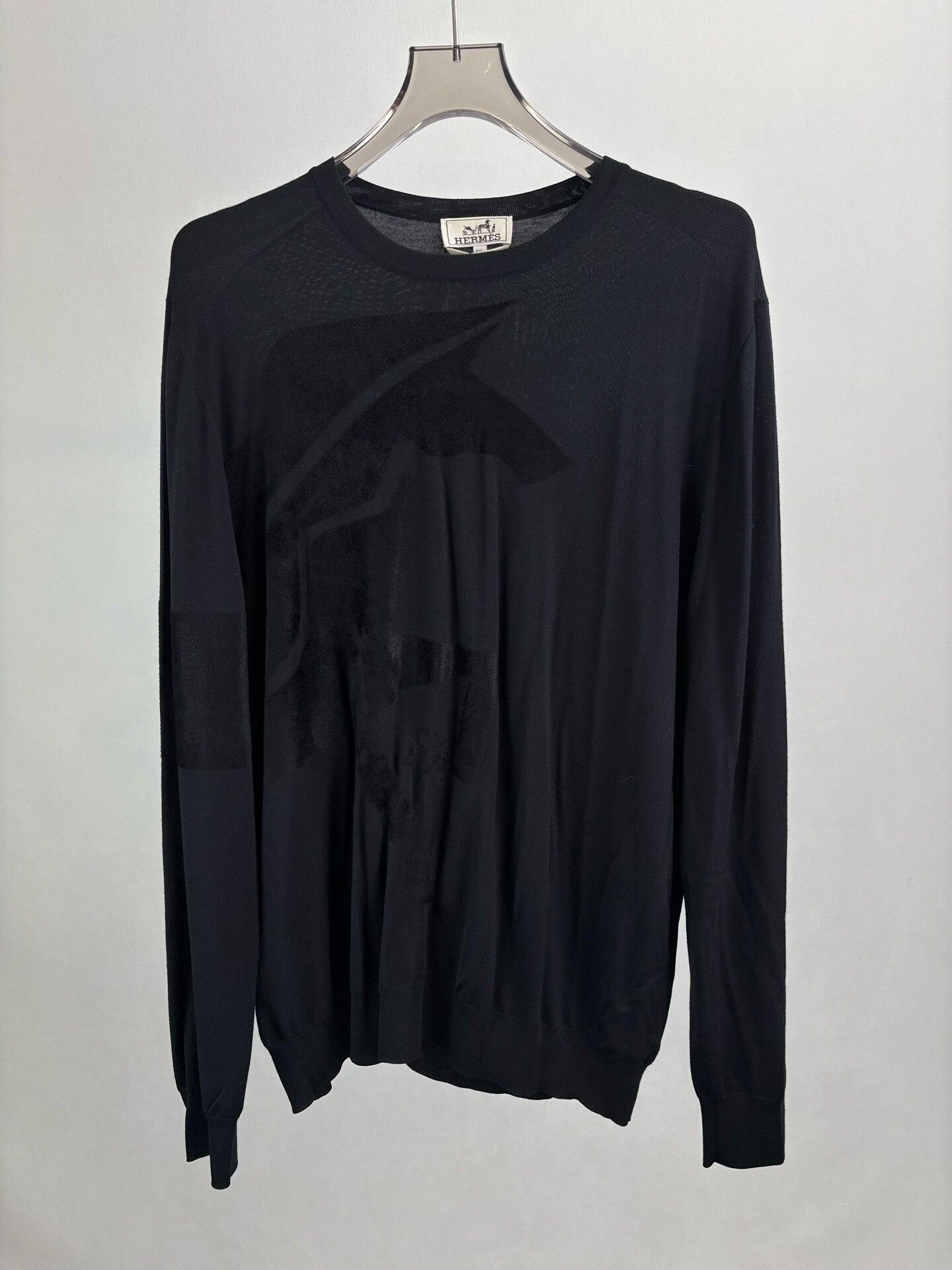 Hermes Hermes Horse Motif Wool Knit Sweater XXL Size US XXL / EU 58 / 5 - 2 Thumbnail