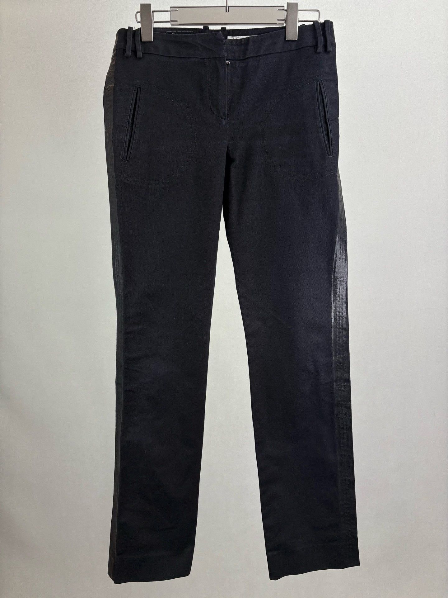 Dior Dior Side Stripe Straight Leg Pants FR 38 Size 27" / US 4 / IT 40 - 2 Thumbnail