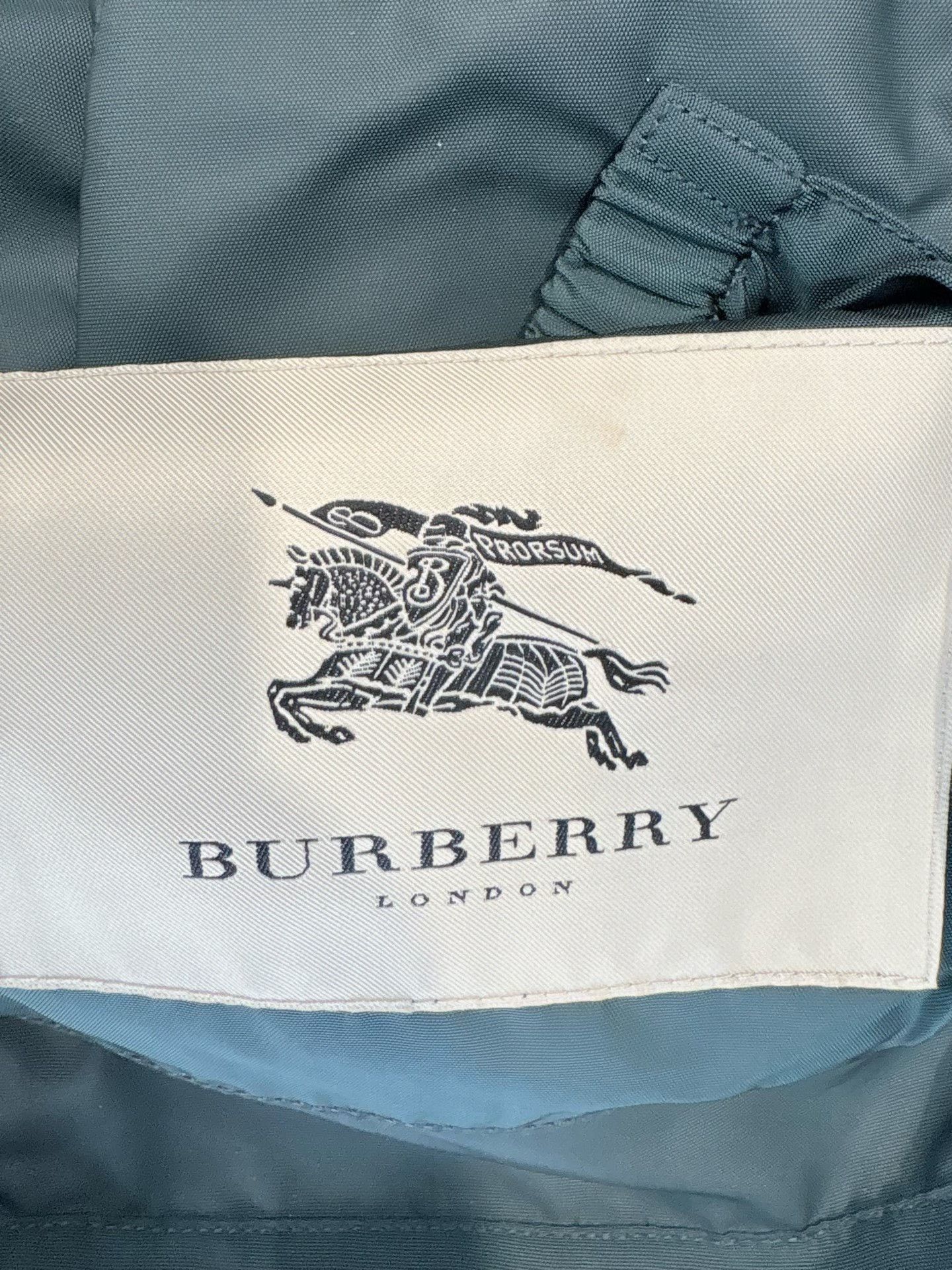 Burberry Burberry Teal Lightweight Field Jacket Size M Size US M / EU 48-50 / 2 - 6 Thumbnail