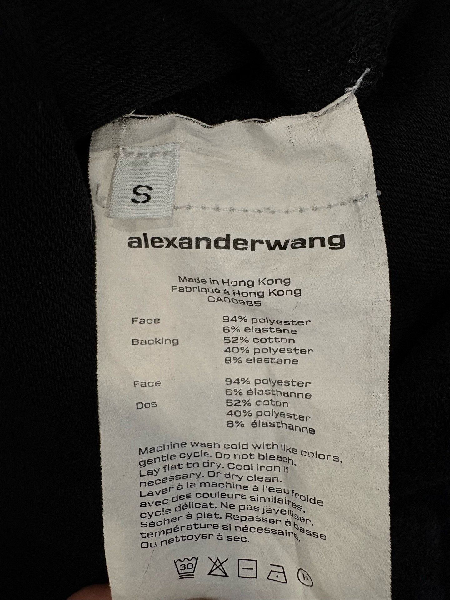 Alexander Wang Alexander Wang Velvet Mock Neck Mini Dress Size S Size S / US 4 / IT 40 - 5 Thumbnail