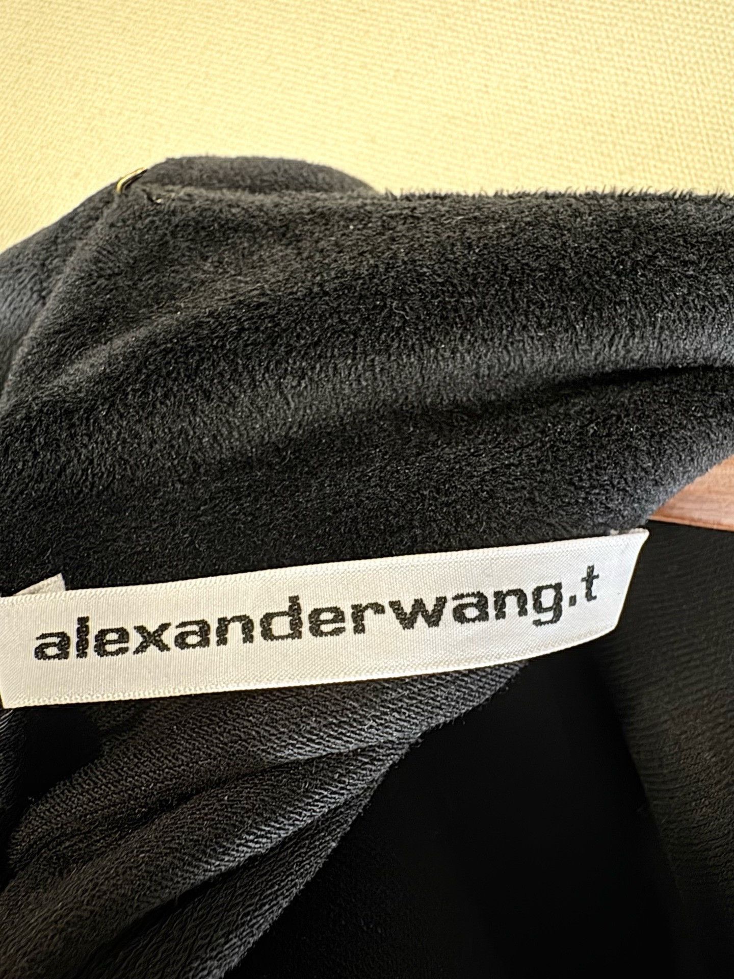 Alexander Wang Alexander Wang Velvet Mock Neck Mini Dress Size S Size S / US 4 / IT 40 - 4 Thumbnail
