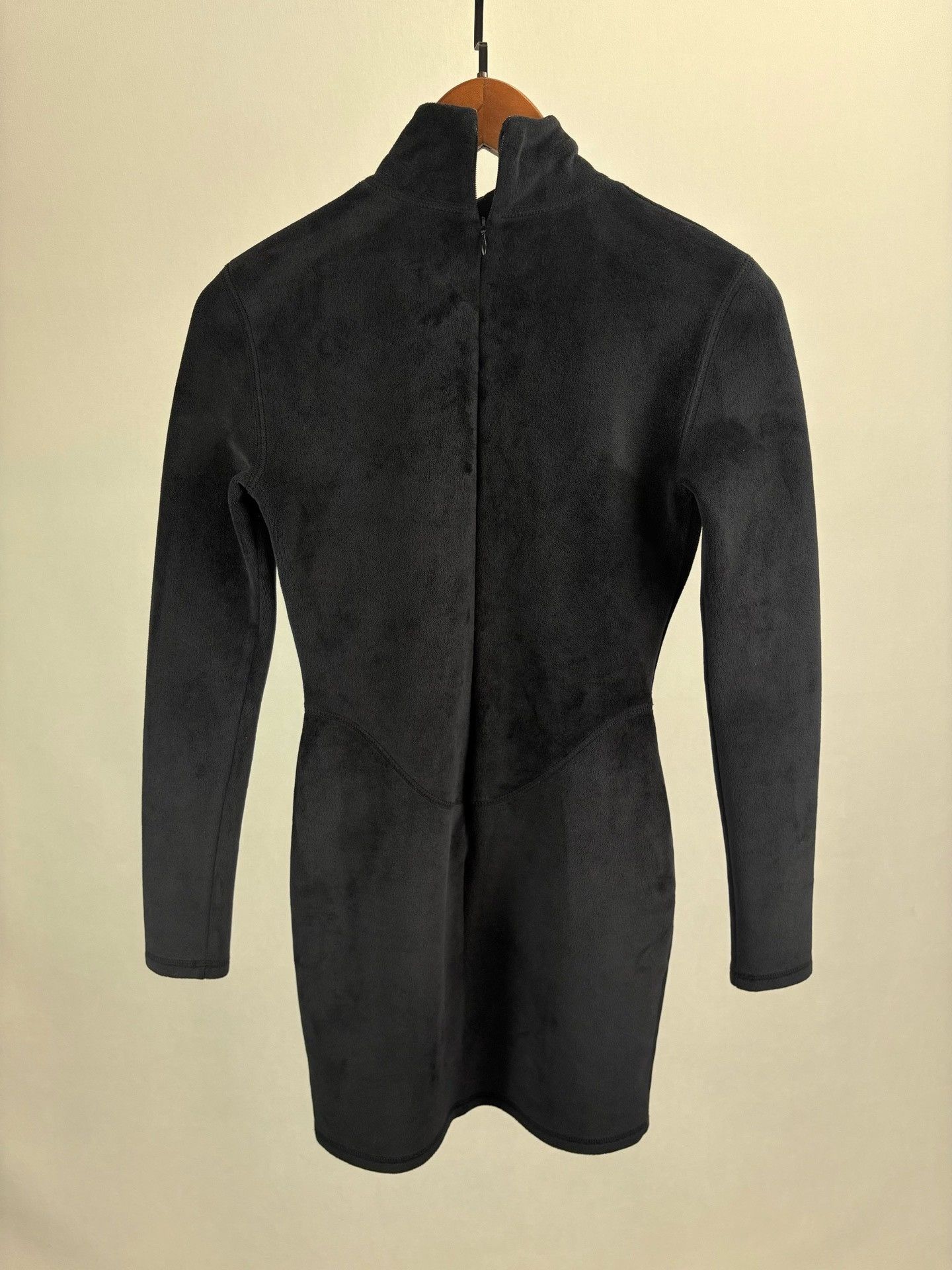 Alexander Wang Alexander Wang Velvet Mock Neck Mini Dress Size S Size S / US 4 / IT 40 - 3 Thumbnail