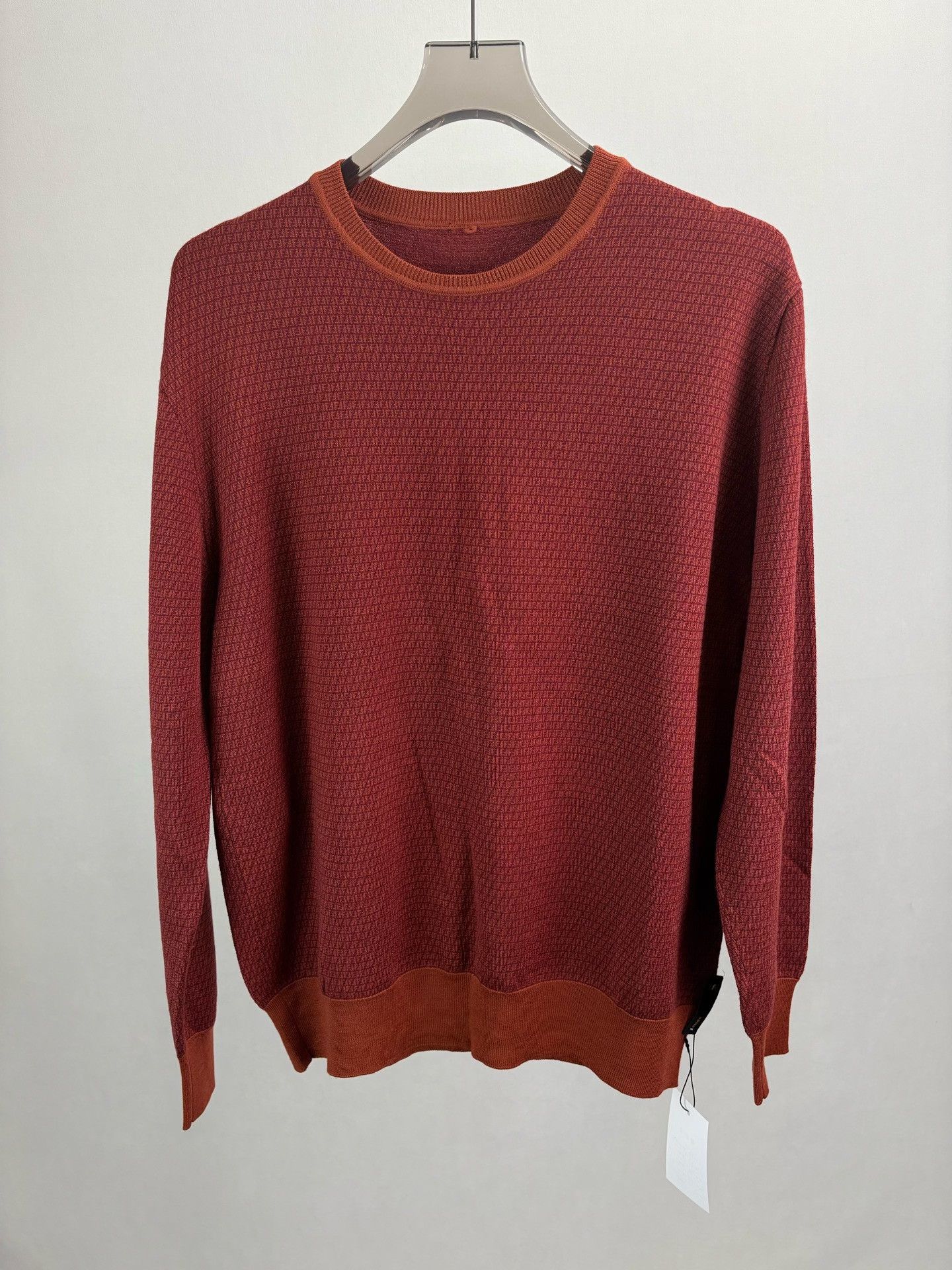 Fendi Fendi FF Monogram Wool Knit Sweater 54 Size US L / EU 52-54 / 3 - 2 Thumbnail