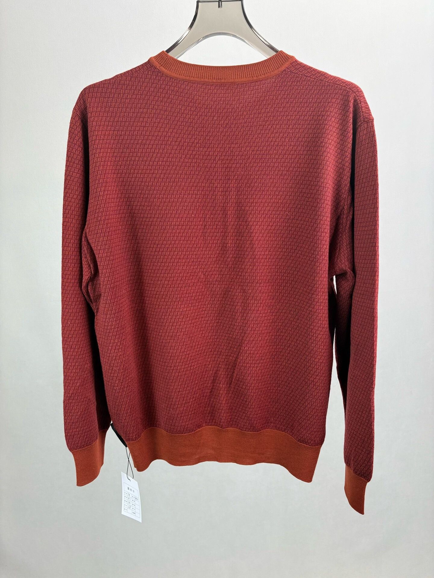 Fendi Fendi FF Monogram Wool Knit Sweater 54 Size US L / EU 52-54 / 3 - 3 Thumbnail