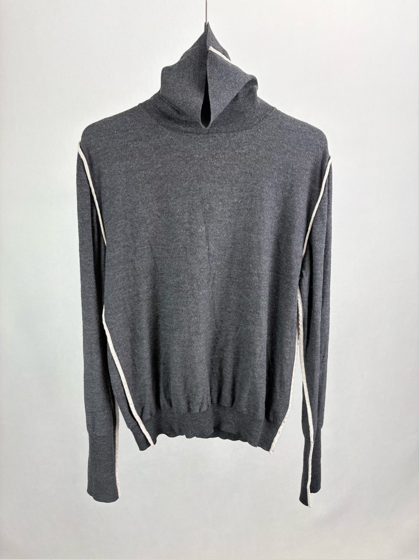 Dior Dior Piping Virgin Wool Turtleneck Sweater L Size US L / EU 52-54 / 3 - 2 Thumbnail