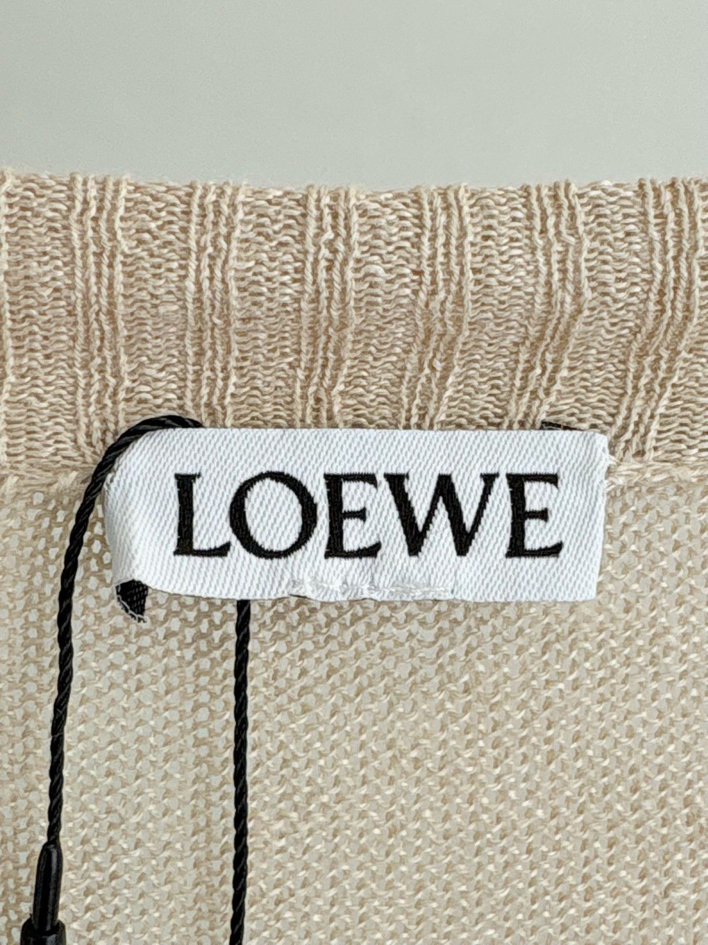 Loewe Loewe Striped Tassel Linen Sweater XS Size XS / US 0-2 / IT 36-38 - 4 Thumbnail