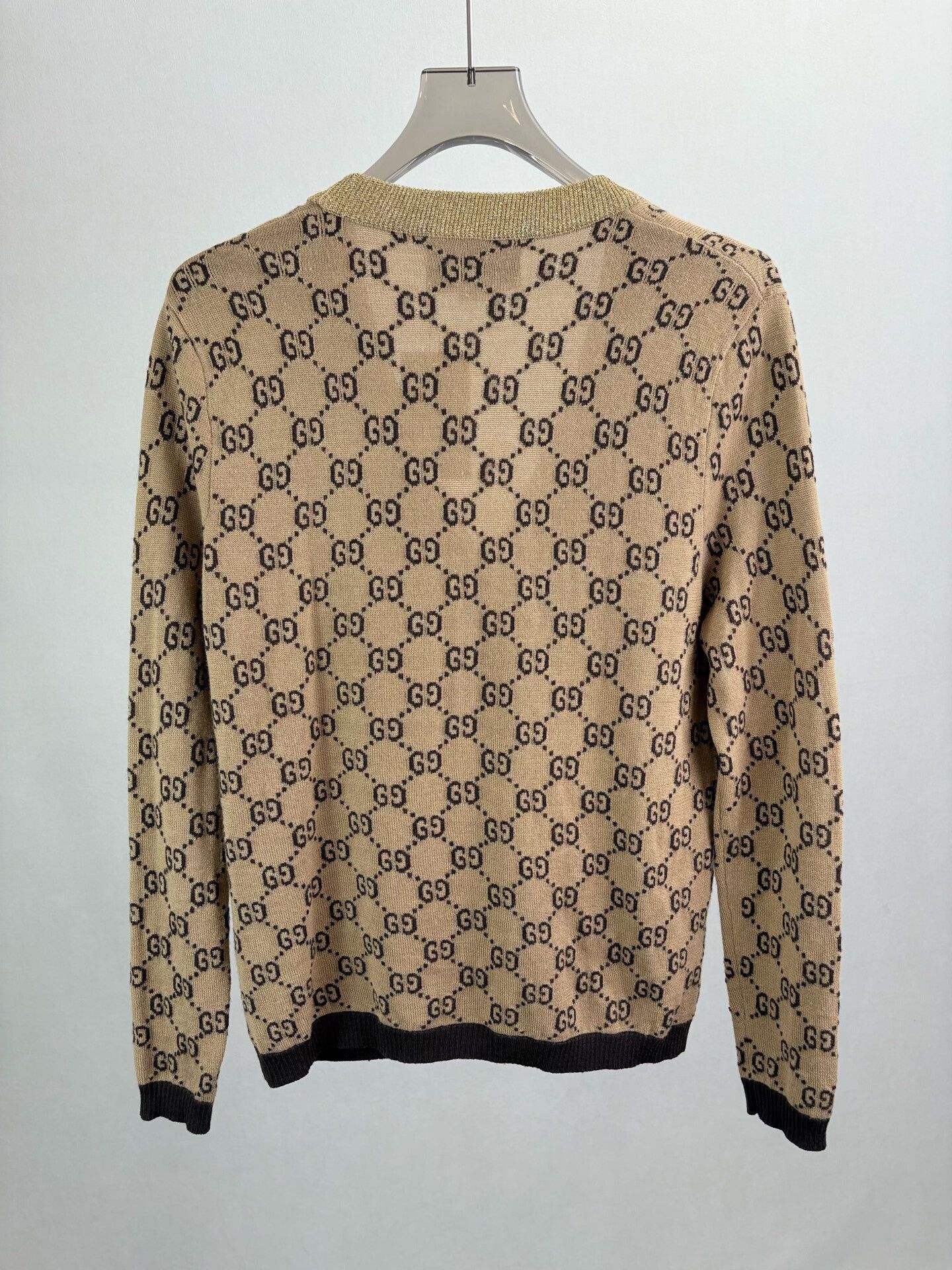 Gucci Gucci GG Monogram Metallic Trim Cardigan Size S Size S / US 4 / IT 40 - 3 Thumbnail