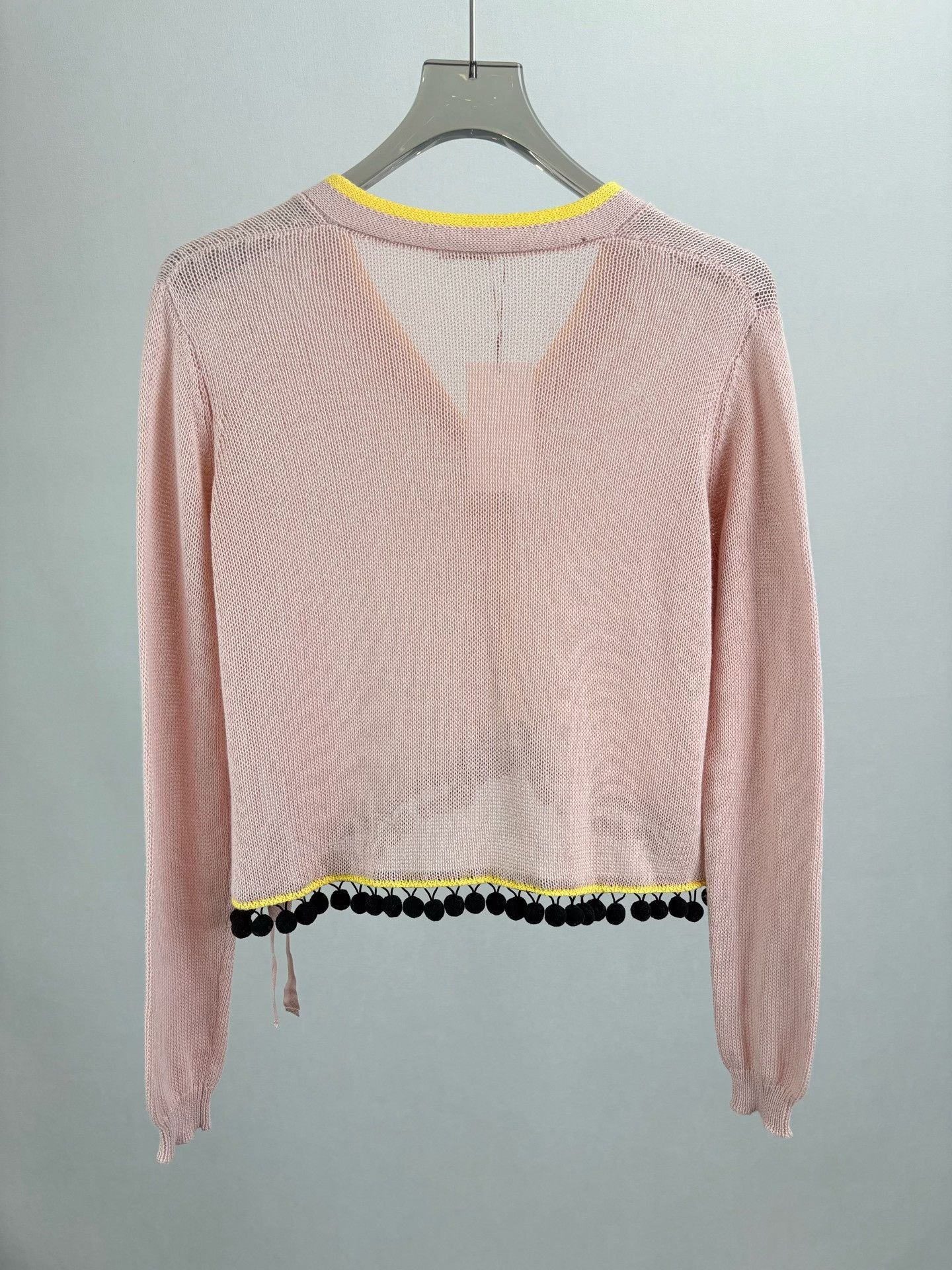 Miu Miu Miu Miu Pom-Pom Knit Cardigan IT 38 Size XS / US 0-2 / IT 36-38 - 3 Thumbnail