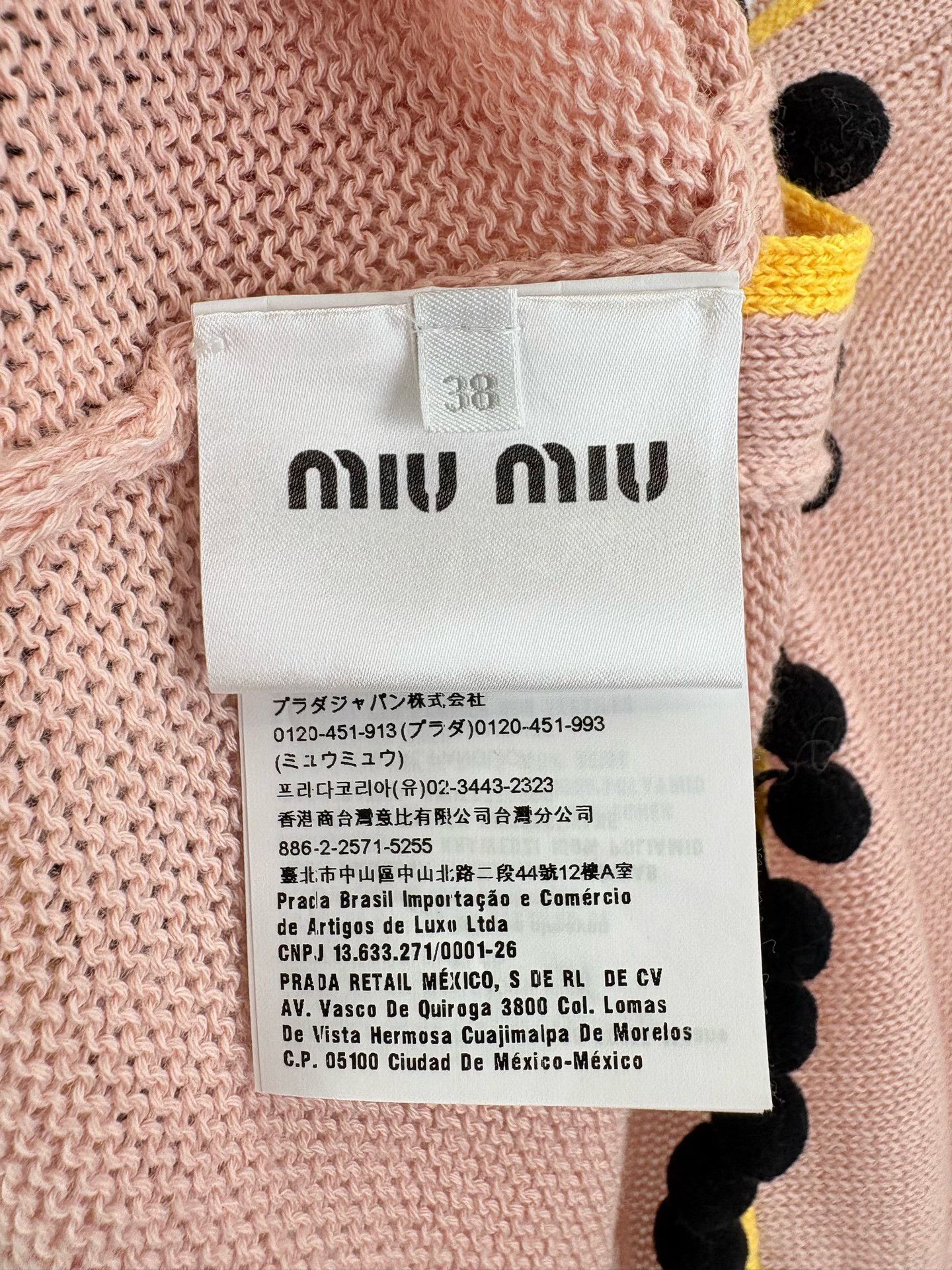 Miu Miu Miu Miu Pom-Pom Knit Cardigan IT 38 Size XS / US 0-2 / IT 36-38 - 5 Thumbnail