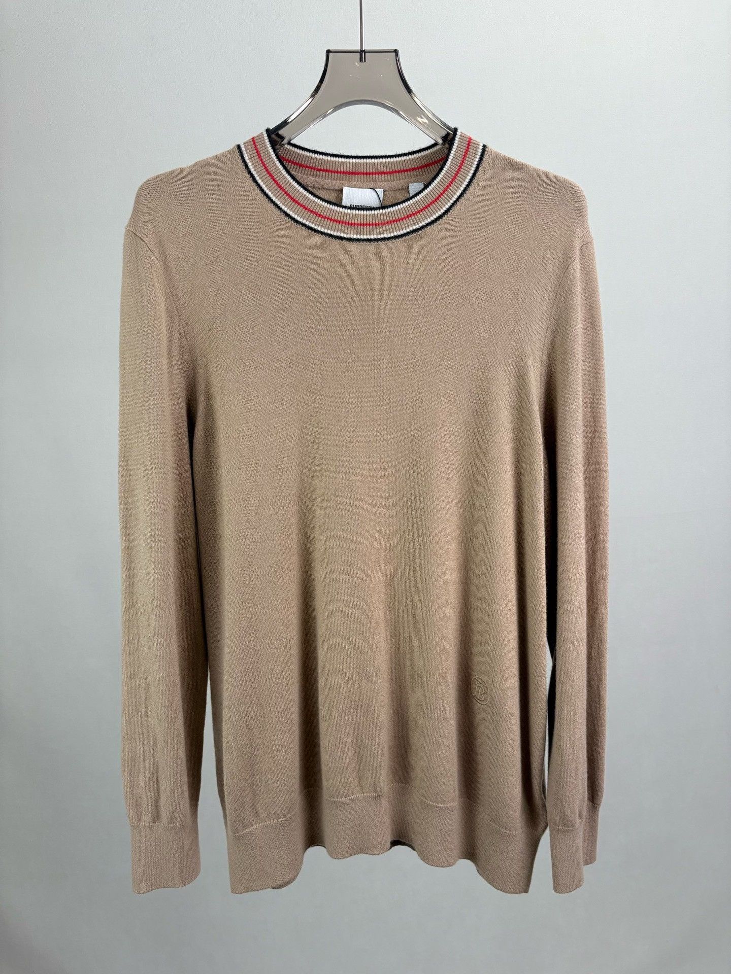 Burberry Burberry Cashmere Crewneck Sweater XL Size US XL / EU 56 / 4 - 2 Thumbnail