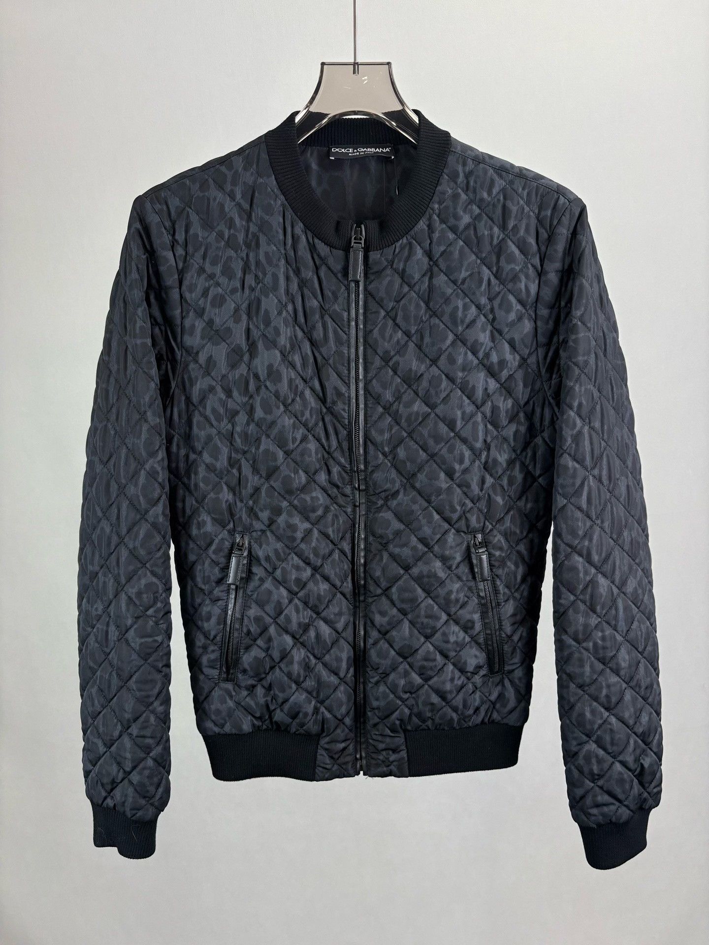 Dolce & Gabbana Dolce & Gabbana Leopard Quilted Bomber Jacket 46 Size US S / EU 44-46 / 1 - 2 Thumbnail