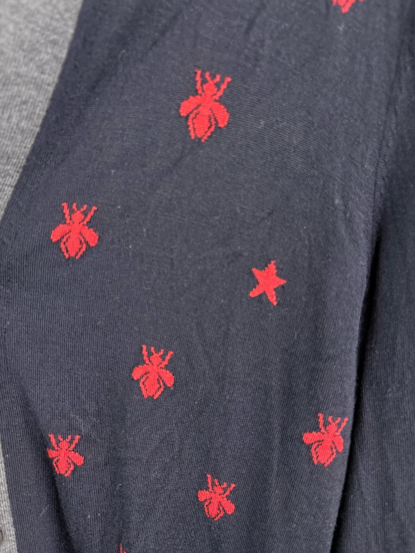 Gucci Gucci Bee Star Embroidered Cardigan XL Size XL / US 12-14 / IT 48-50 - 4 Thumbnail