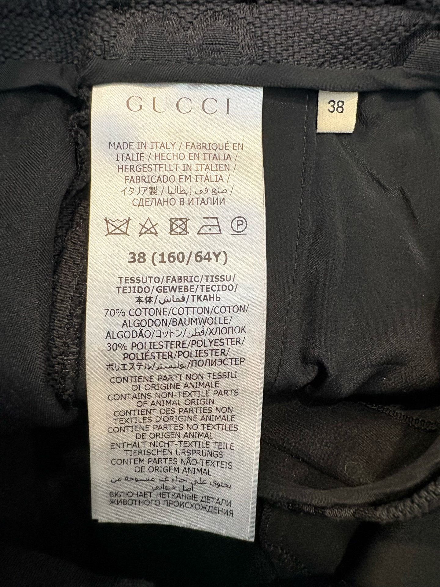 Gucci Gucci GG Monogram Stirrup Leggings Size 38 Size 26" / US 2 / IT 38 - 6 Thumbnail