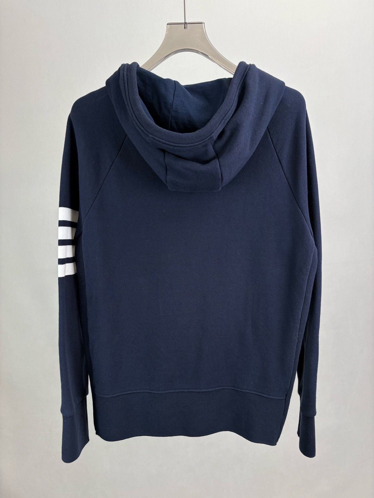 Thom Browne Thom Browne Four-Bar Zip Hoodie Size 5 Size US XXL / EU 58 / 5 - 3 Thumbnail